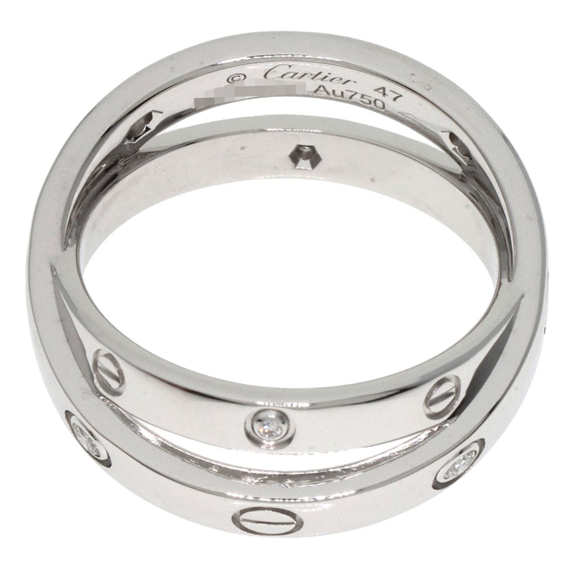Cartier White Gold (18K) Band Ring (Pre-Owned)