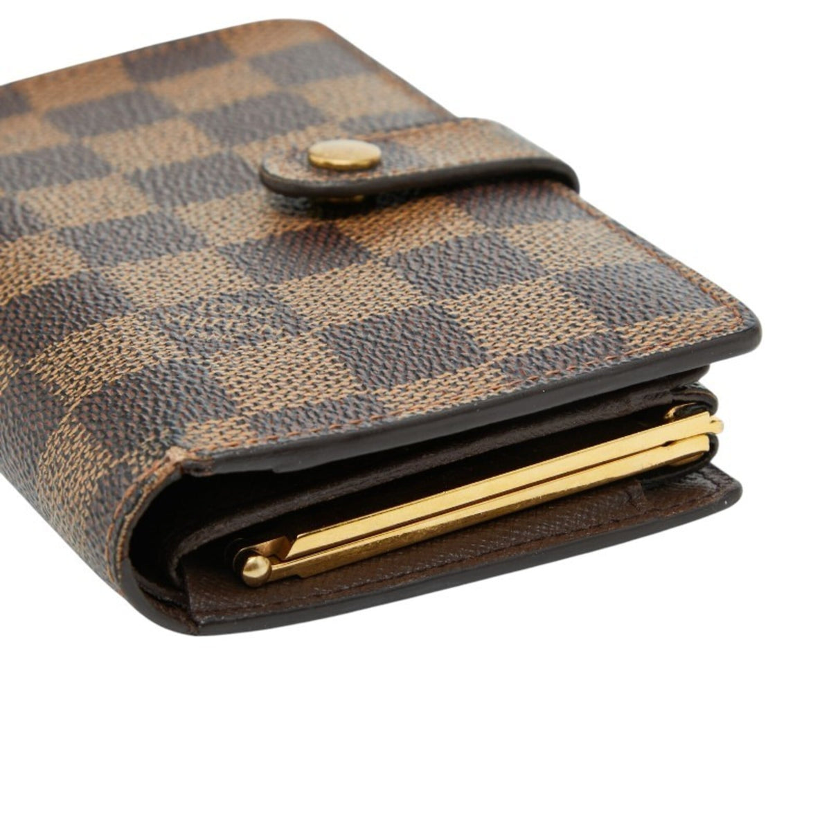 Louis Vuitton Brown Pvc Leather Wallet (Bi-Fold) (Pre-Owned)