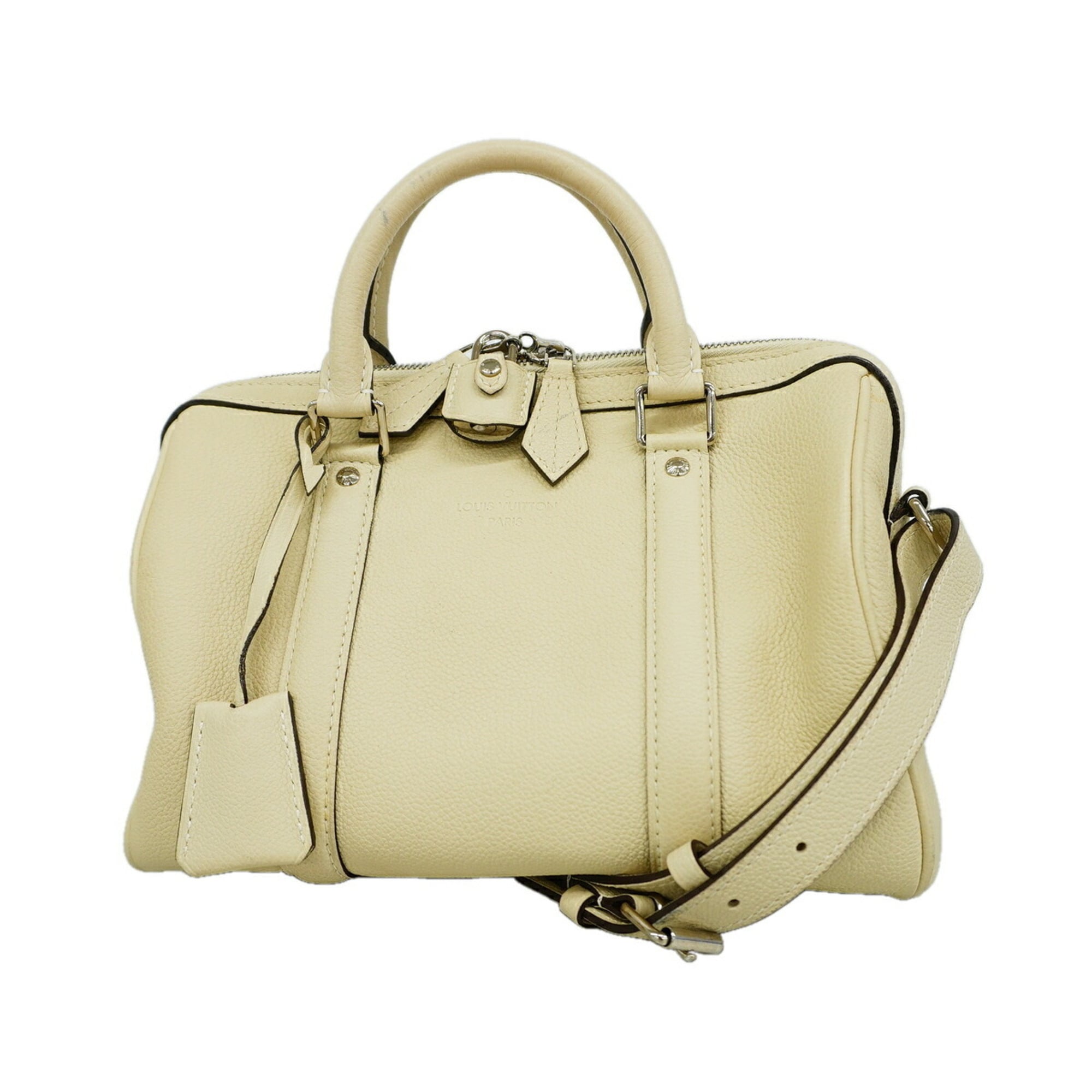 Louis Vuitton White Handbag (Pre-Owned)