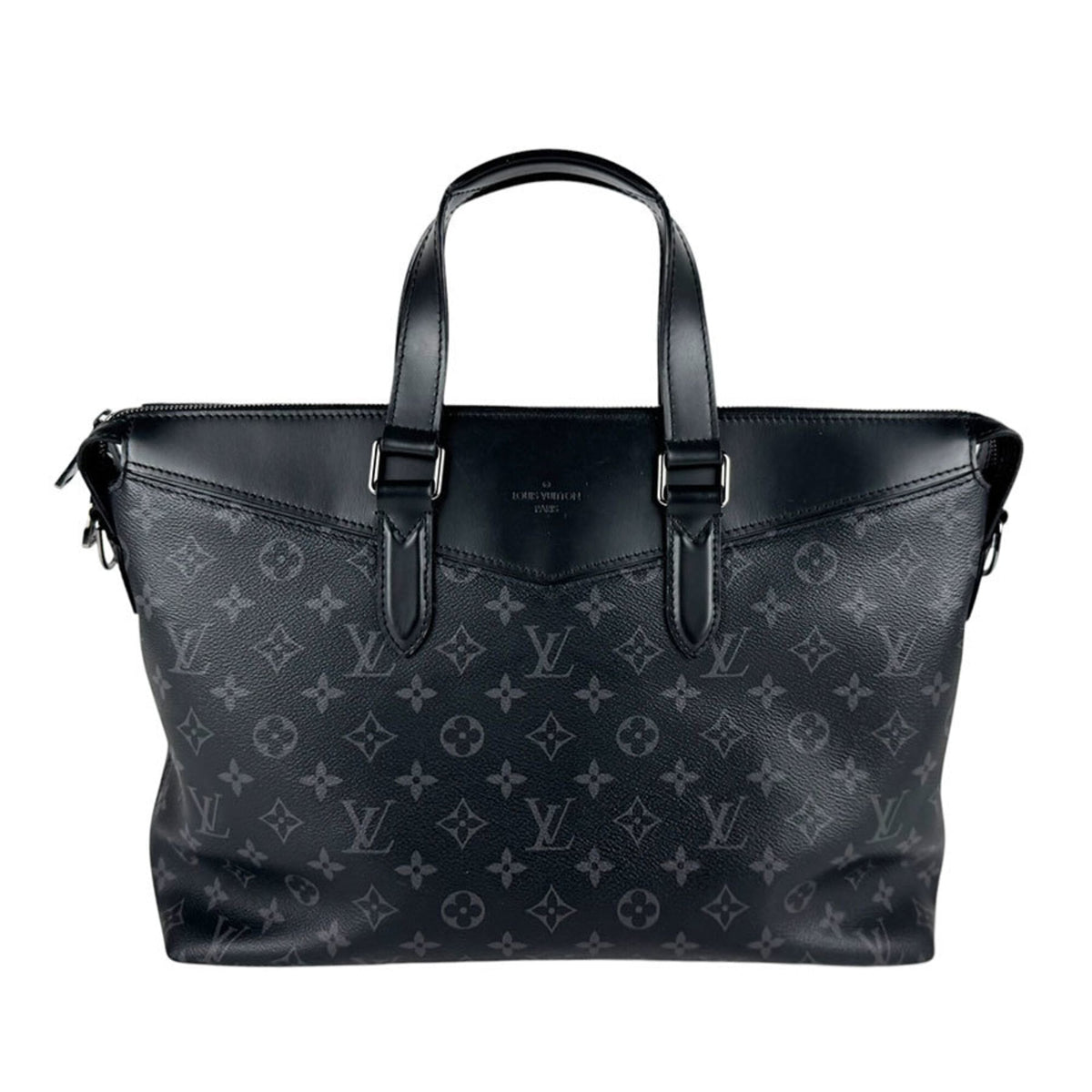 Louis Vuitton Black Gray Monogram Eclipse Monogram Eclipse Handbag Shoulder Bag (Pre-Owned)
