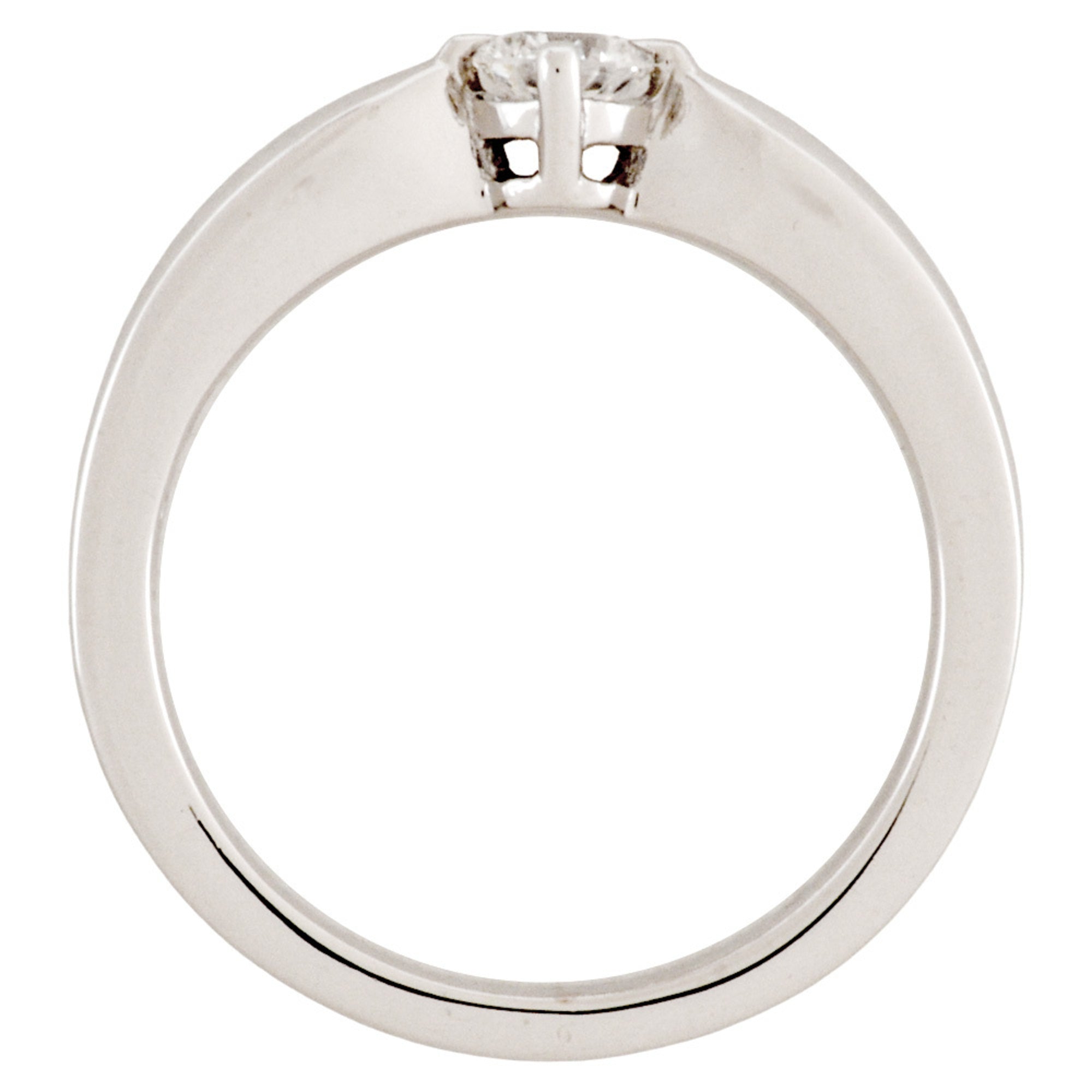 Bvlgari Platinum Platinum 950 Band Ring (Pre-Owned)