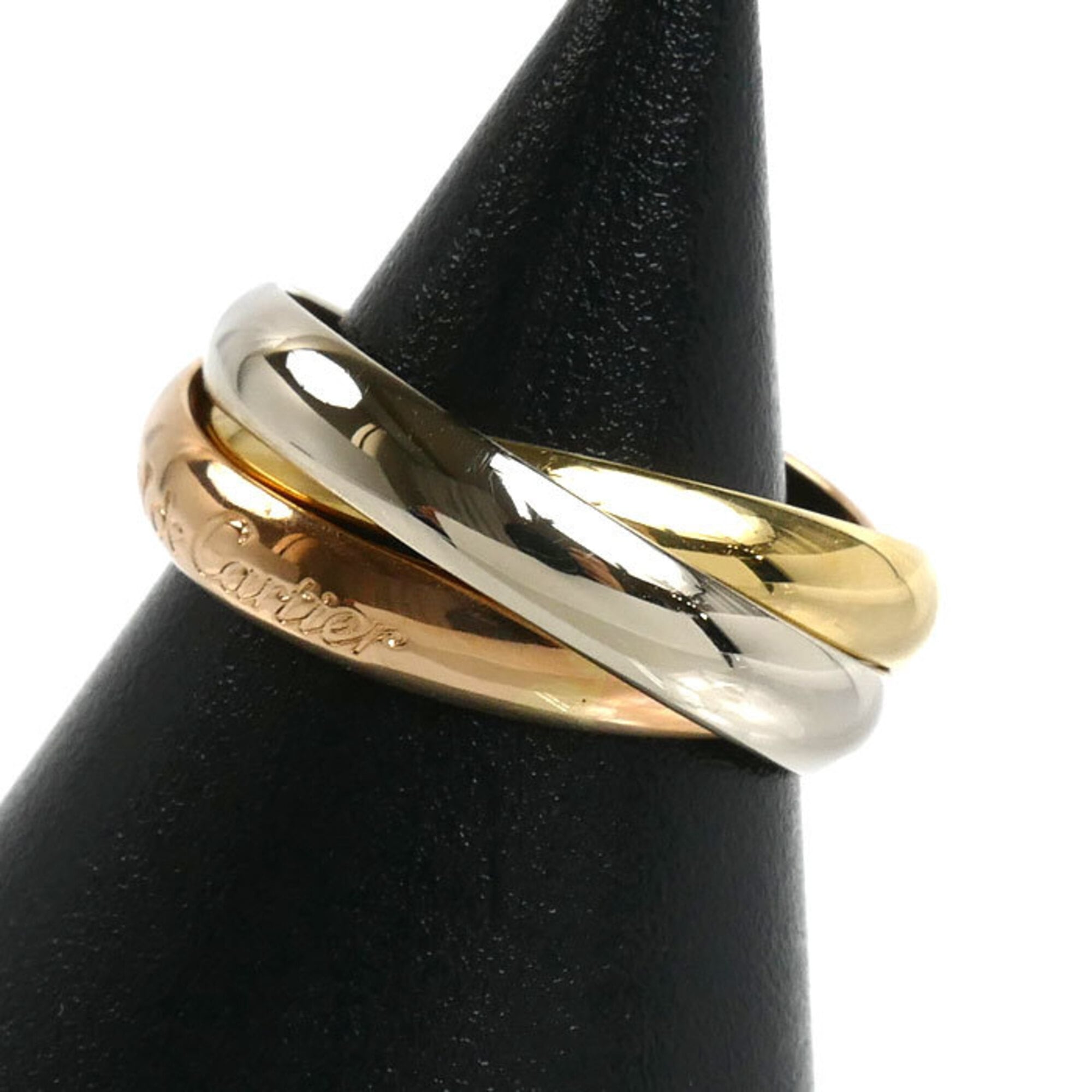 Cartier Yellow Gold (18K) Pink Gold (18K) White Gold (18K) Band Ring (Pre-Owned)