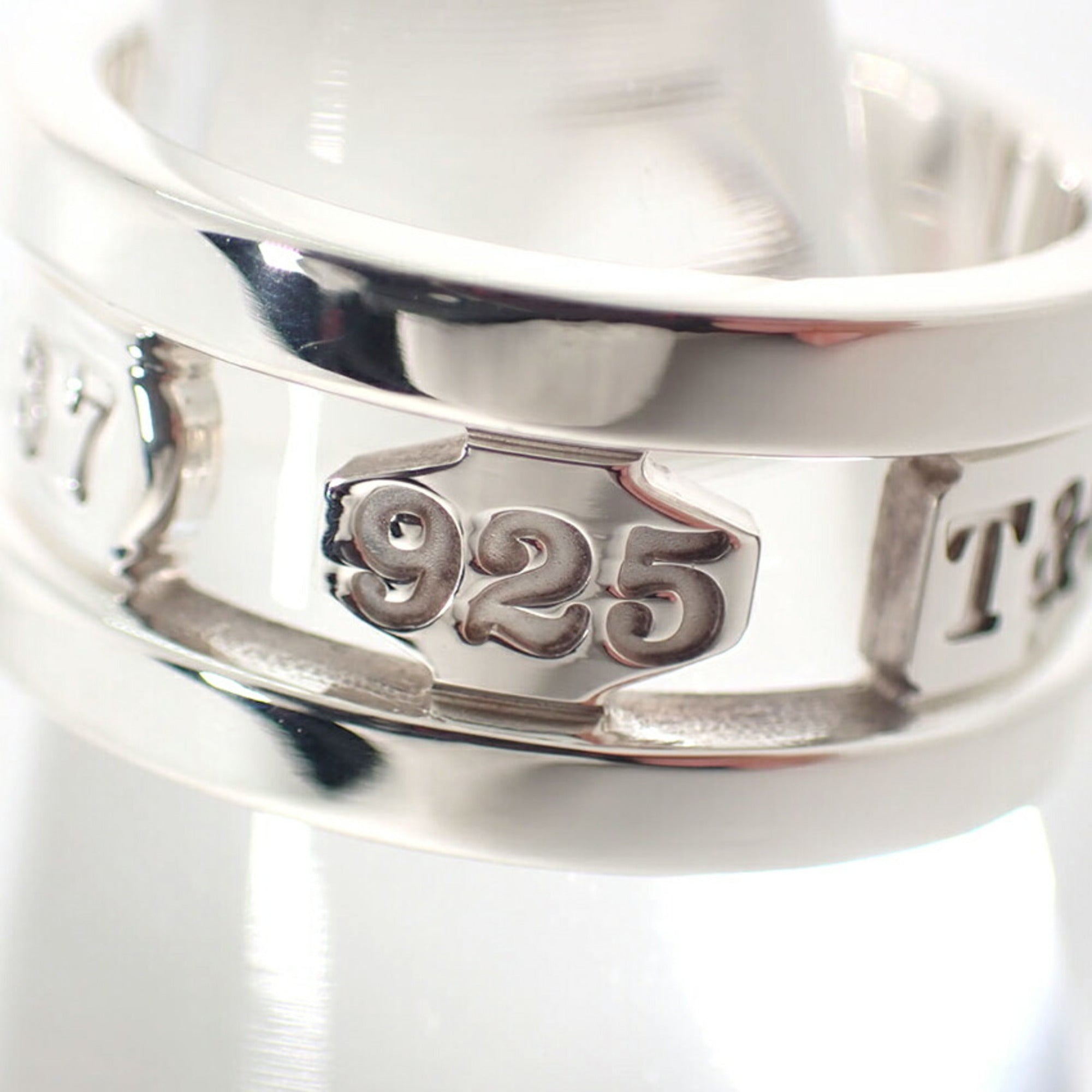 Tiffany Sterling Silver 925 Band Ring (Pre-Owned)