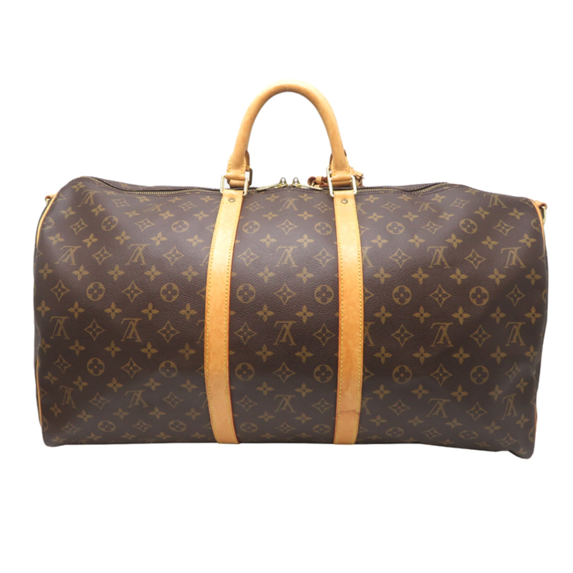Louis Vuitton Brown Monogram Boston Bag (Pre-Owned)