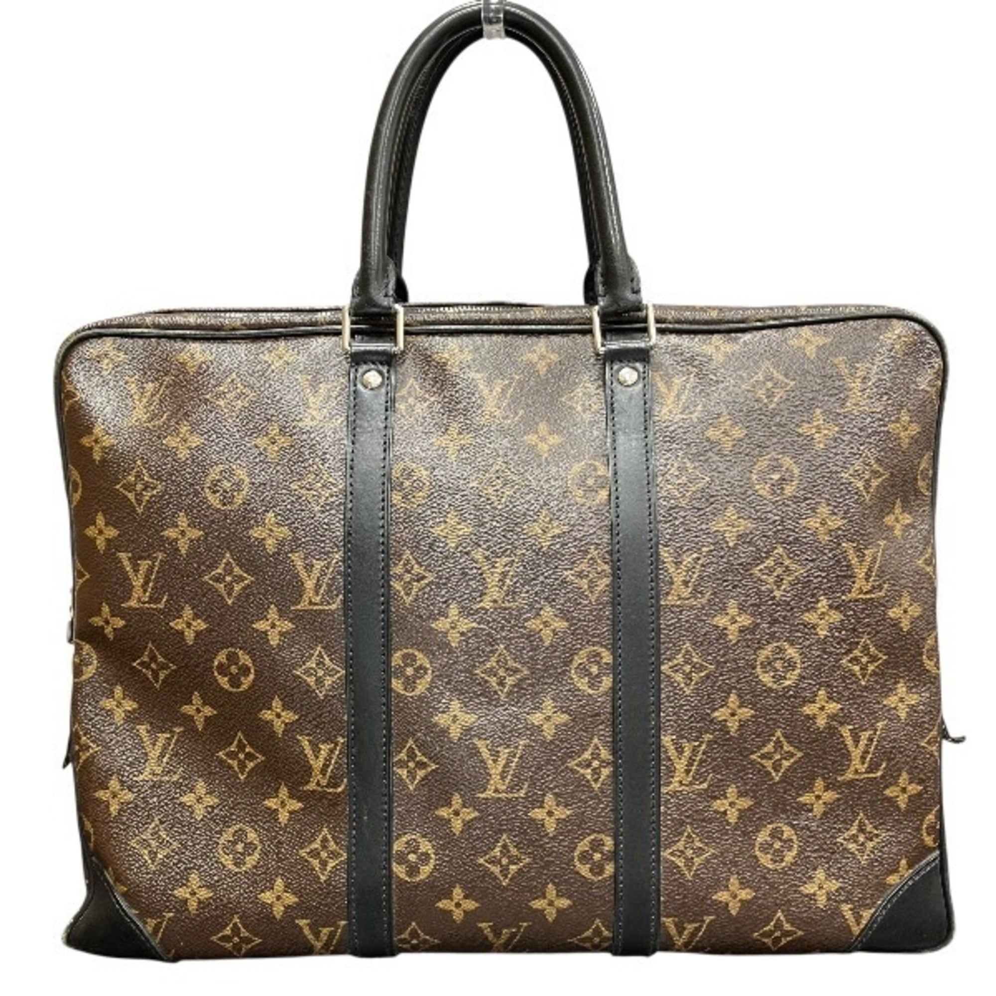 Louis Vuitton Brown Monogram Canvas Pvc Coated Canvas Handbag (Pre-Owned)