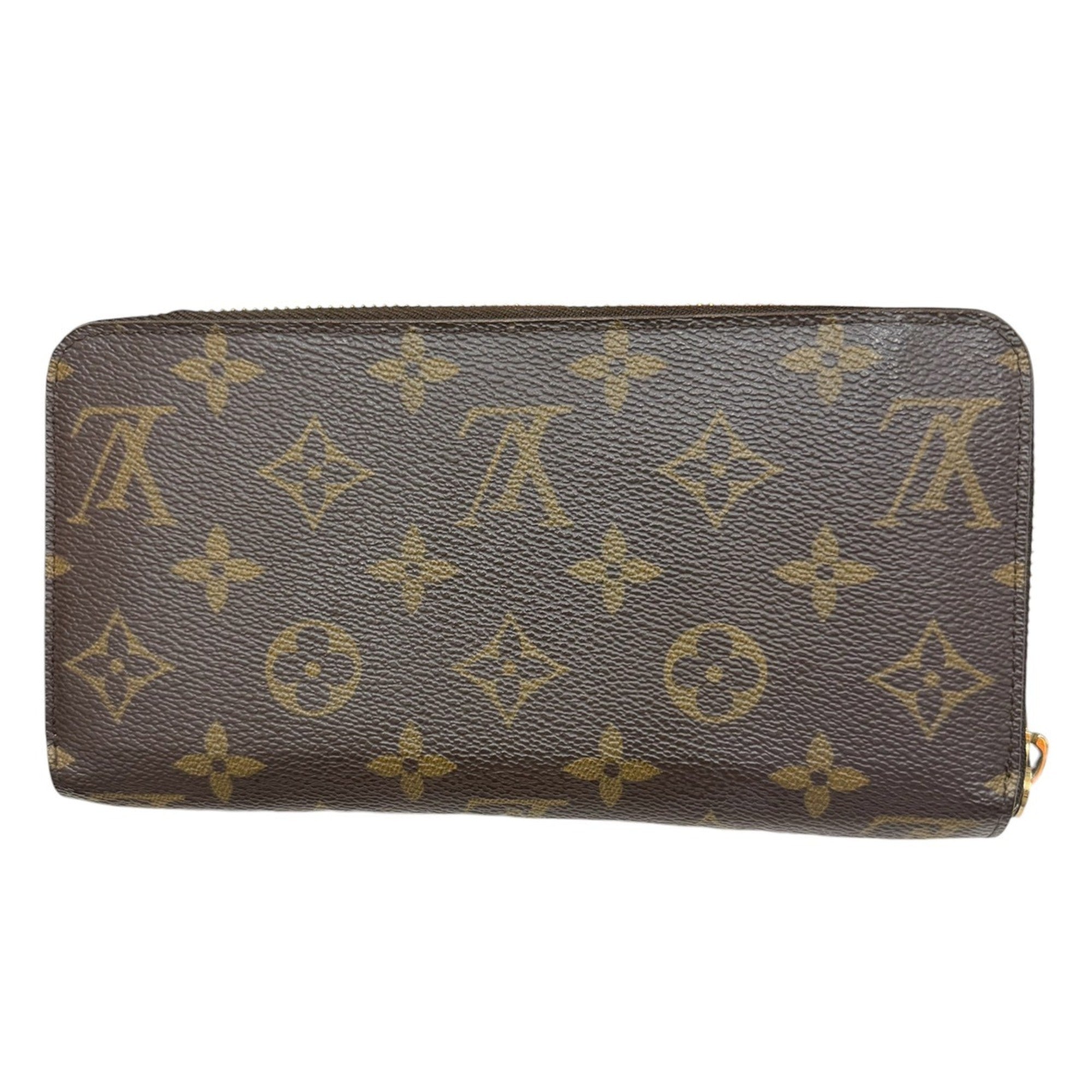 Louis Vuitton Brown Monogram Long Wallet (Bi-Fold) (Pre-Owned)