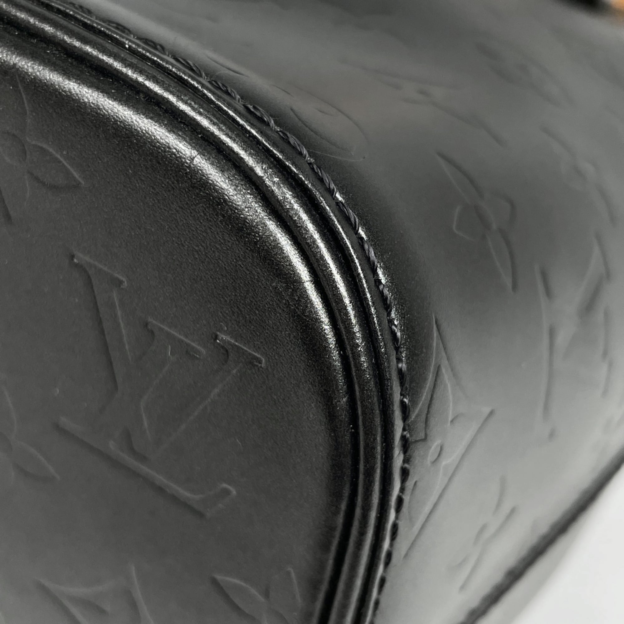 Louis Vuitton Monogram Mat Black Noir Monogram Mat Handbag Shoulder Bag Tote Bag (Pre-Owned)