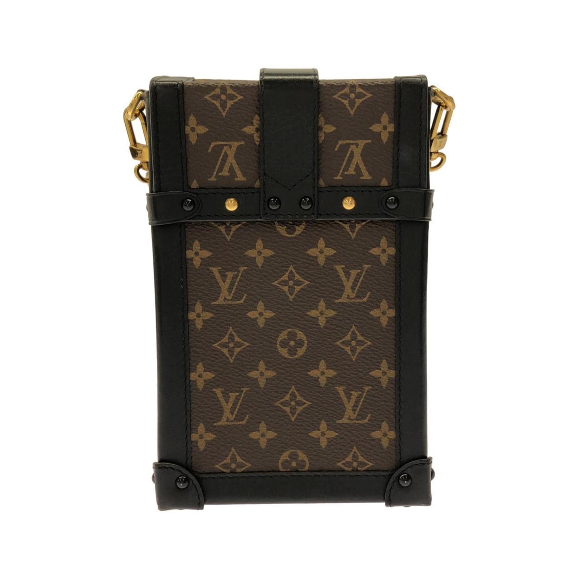 Louis Vuitton Marron Coated Canvas Pochette Shoulder Bag (Pre-Owned)