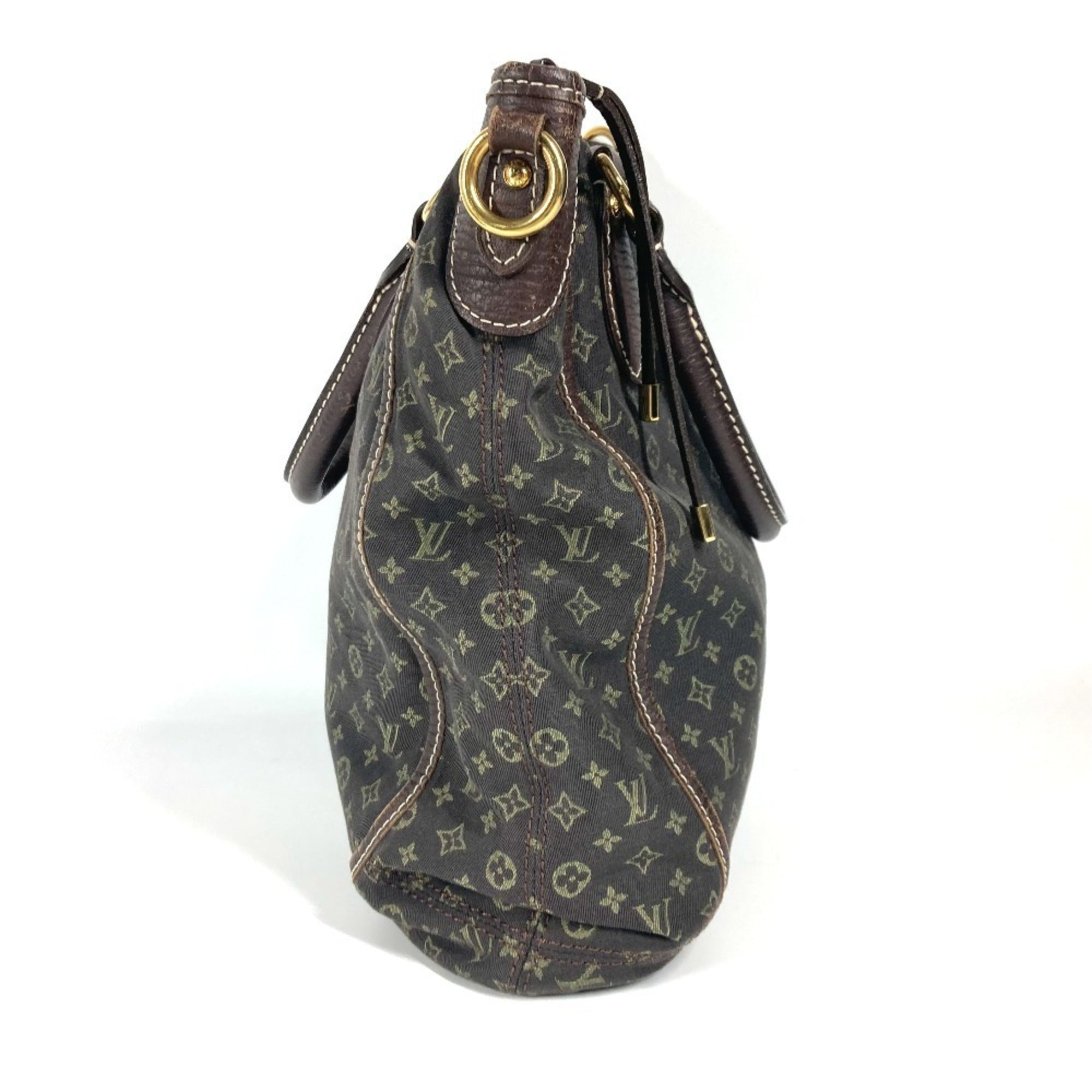Louis Vuitton Brown Monogram Mini Handbag Shoulder Bag Tote Bag (Pre-Owned)