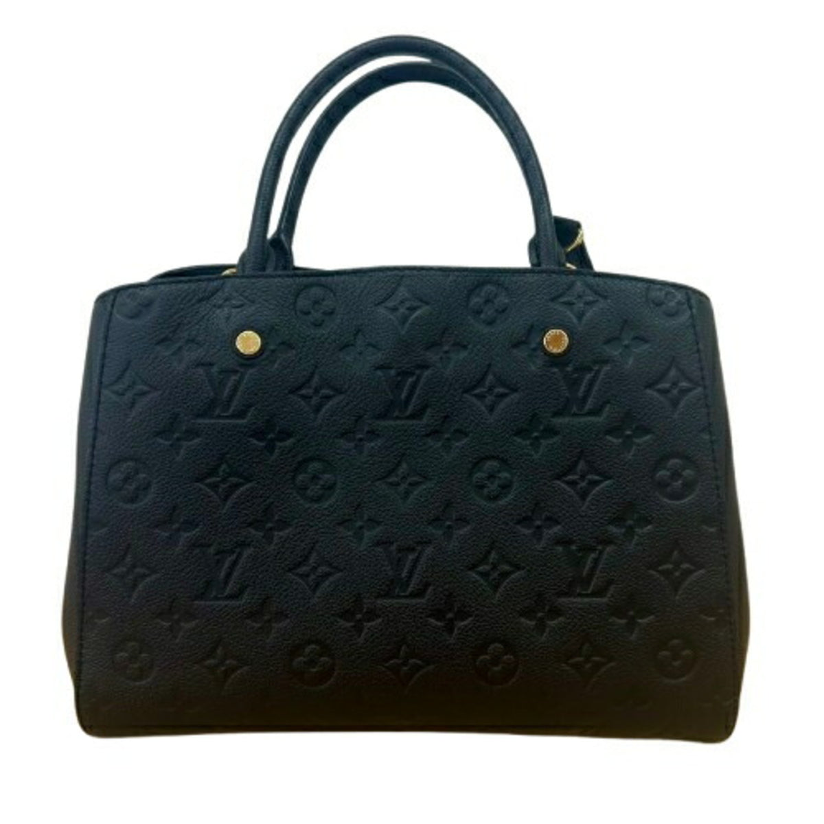 Louis Vuitton Monogram Empreinte Black Monogram Empreinte Handbag Shoulder Bag (Pre-Owned)