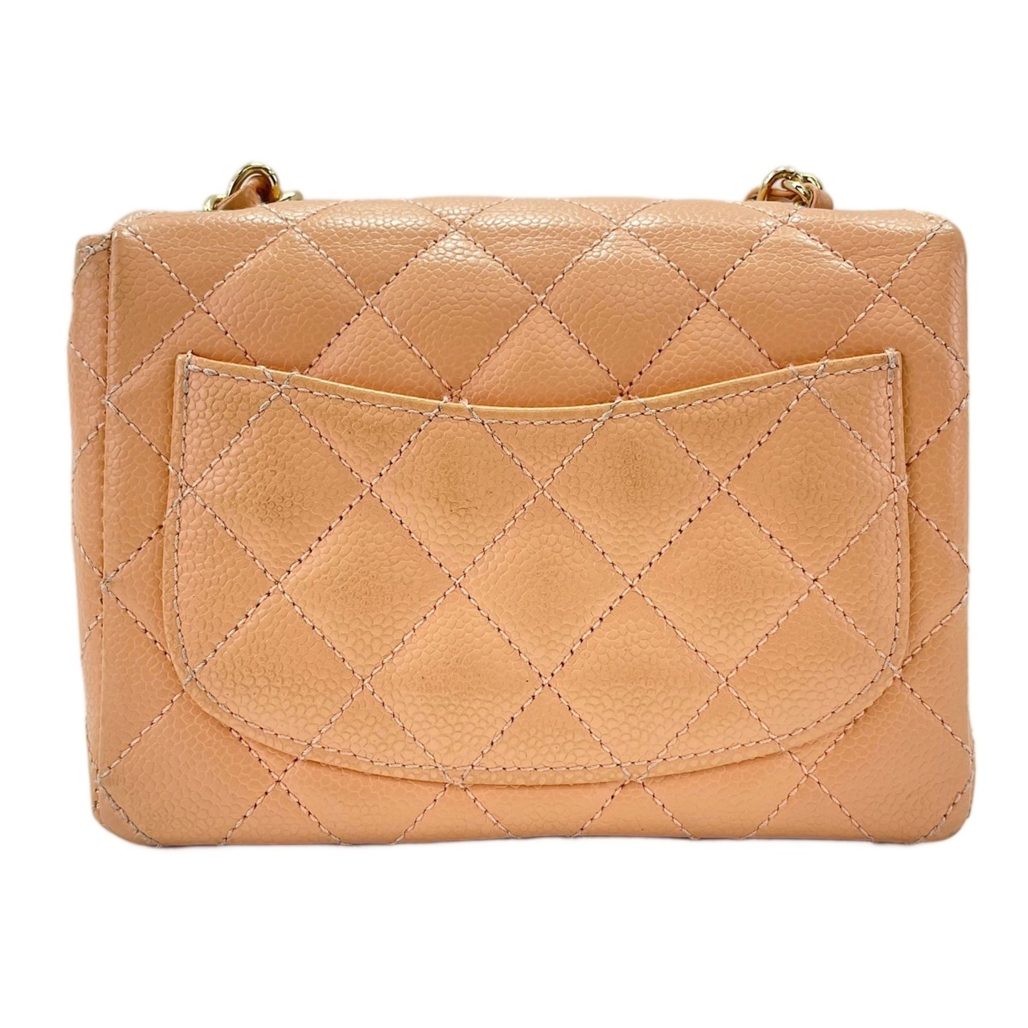Chanel Orange Shoulder Bag (Pre-Owned)