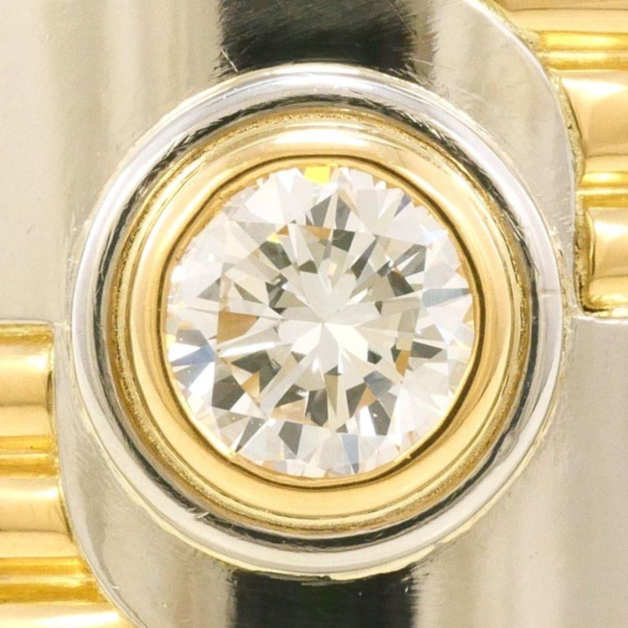 Unbranded Platinum Yellow Gold Yellow Gold (18K) Platinum 900 Band Ring (Pre-Owned)