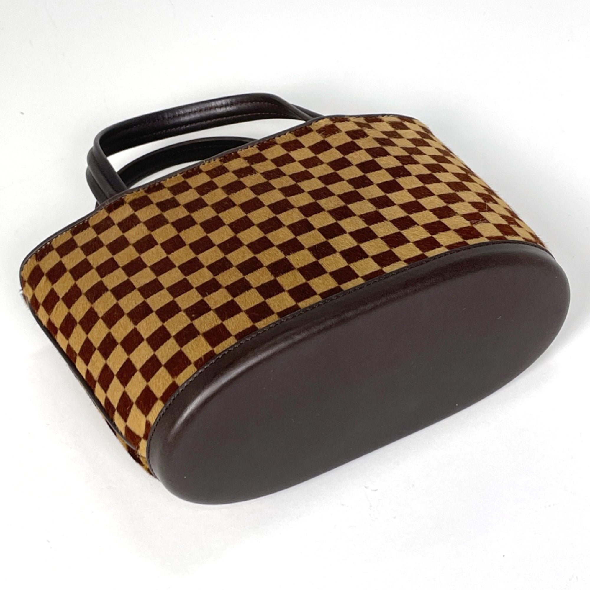 Louis Vuitton Brown Damier Canvas Handbag (Pre-Owned)