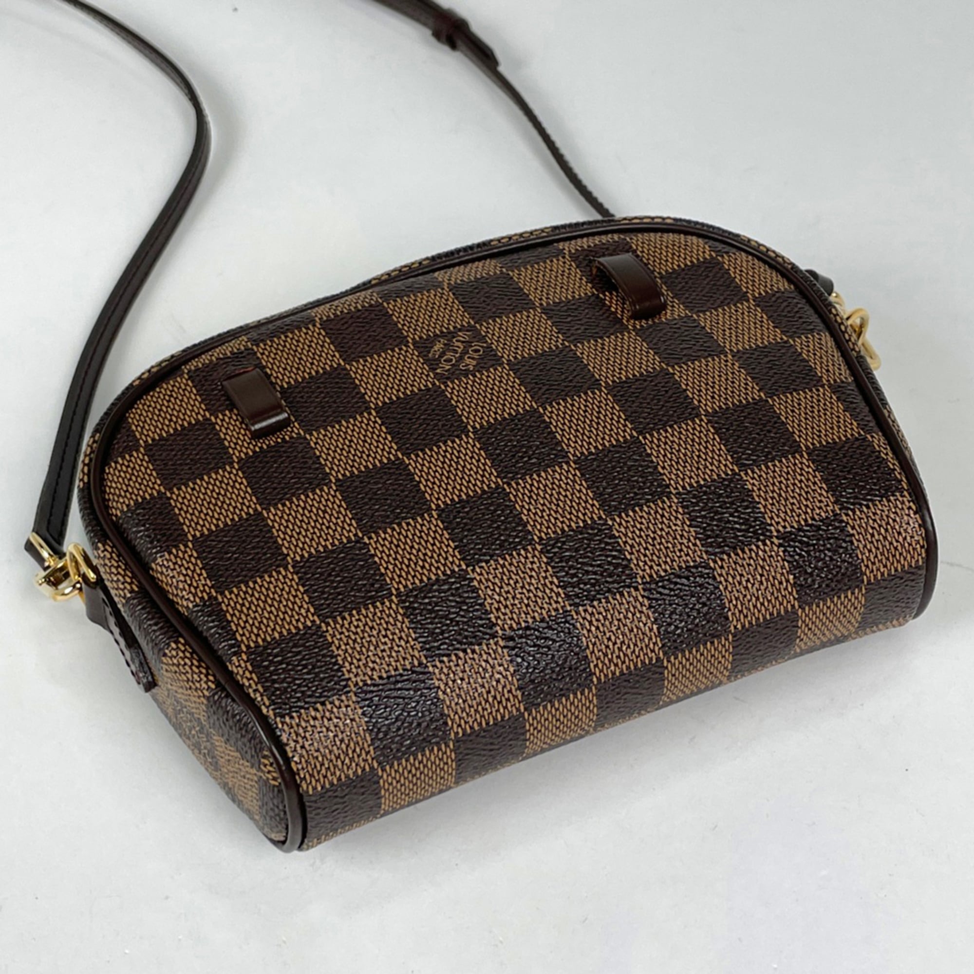 Louis Vuitton Brown Damier Canvas Pochette Shoulder Bag (Pre-Owned)