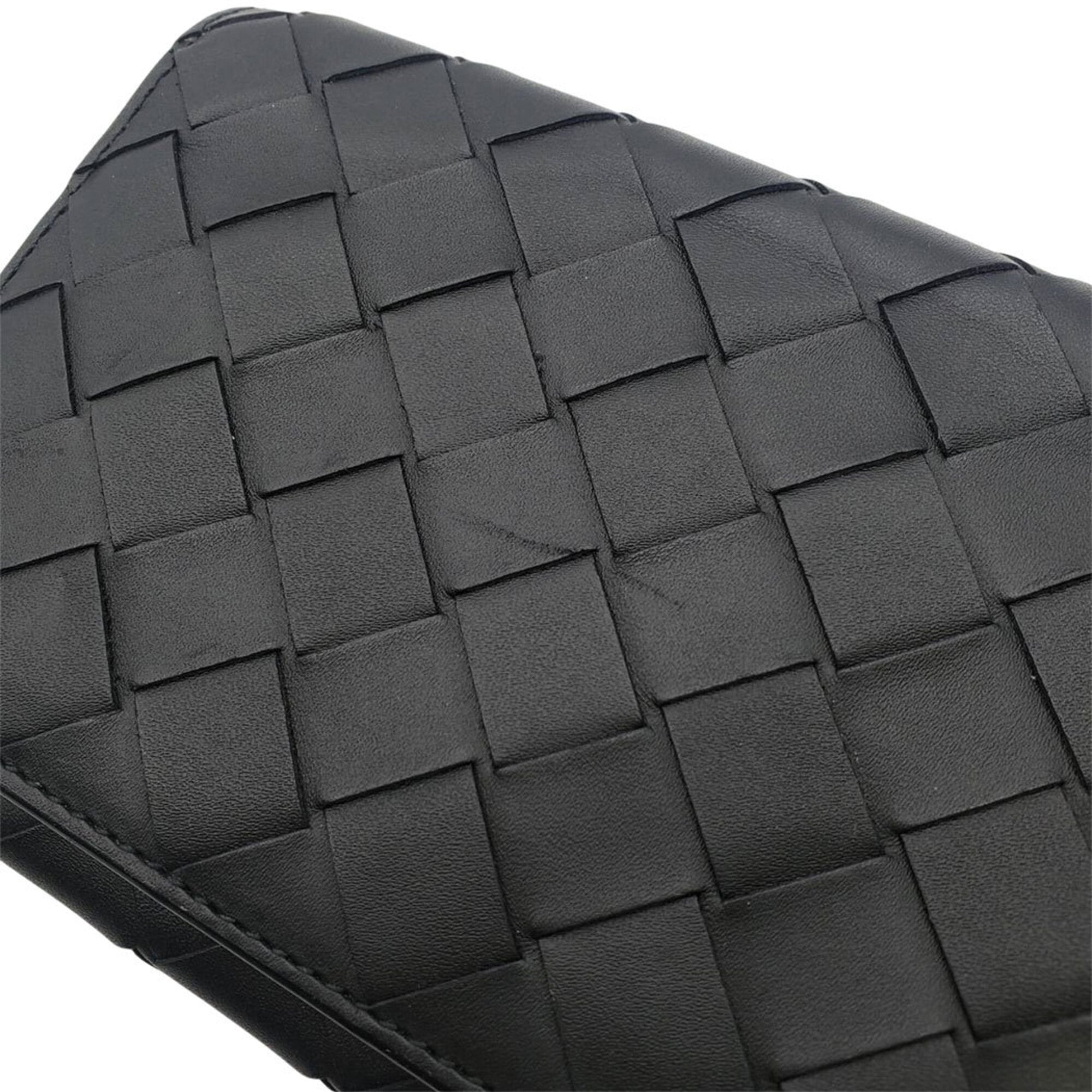 Bottega Veneta Black Green Leather (Pre-Owned)