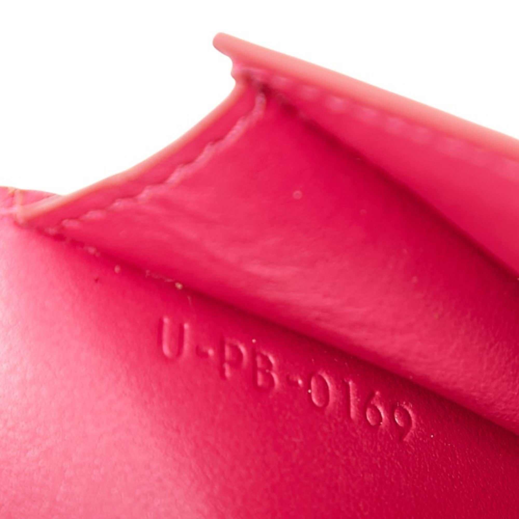 Celine Pink Leather Wallet (Bi-Fold) (Pre-Owned)