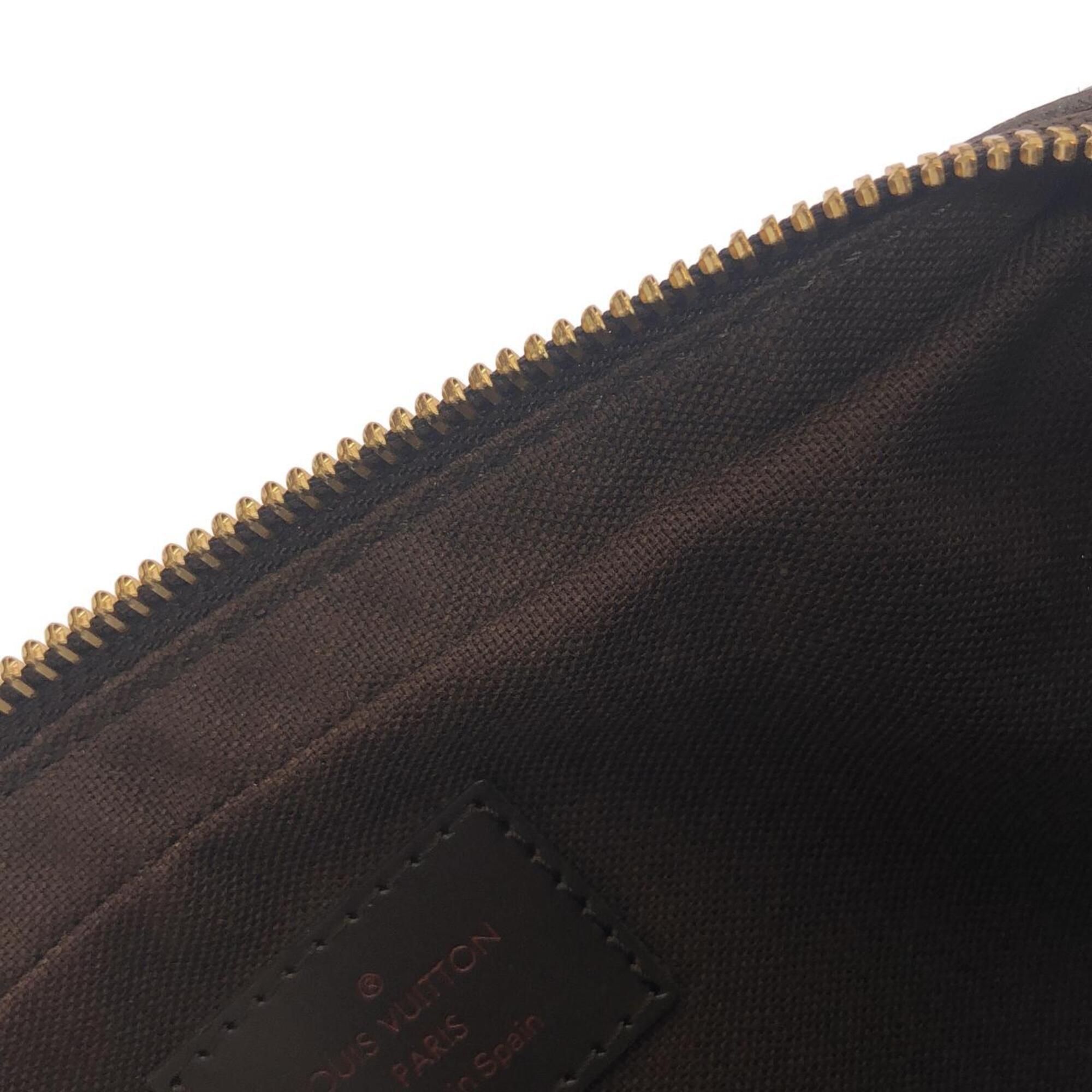 Louis Vuitton Ebene Coated Canvas Shoulder Bag (Pre-Owned)