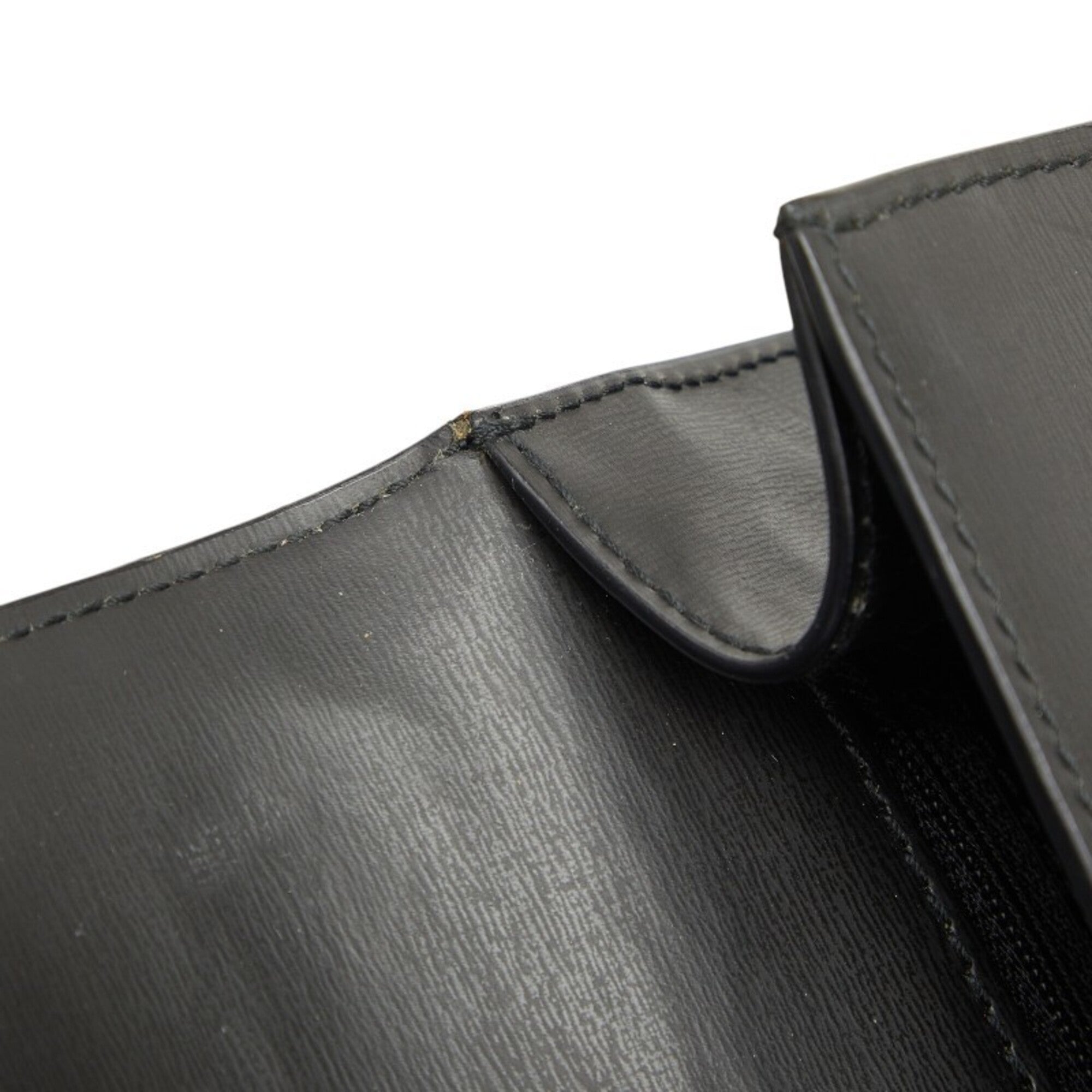 Cartier Black Leather Clutch Bag (Pre-Owned)