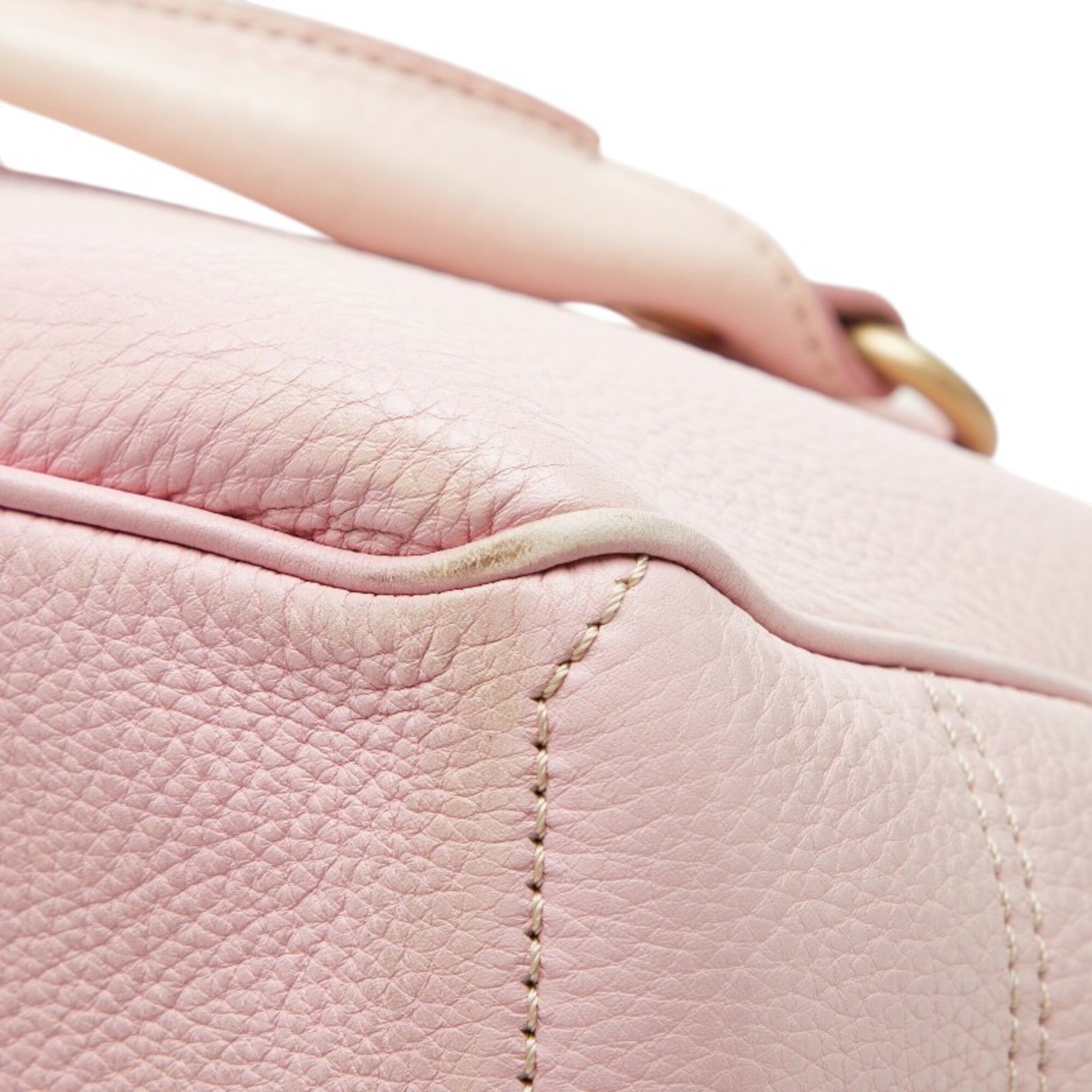 Celine Boogie Pink Leather Handbag (Pre-Owned)