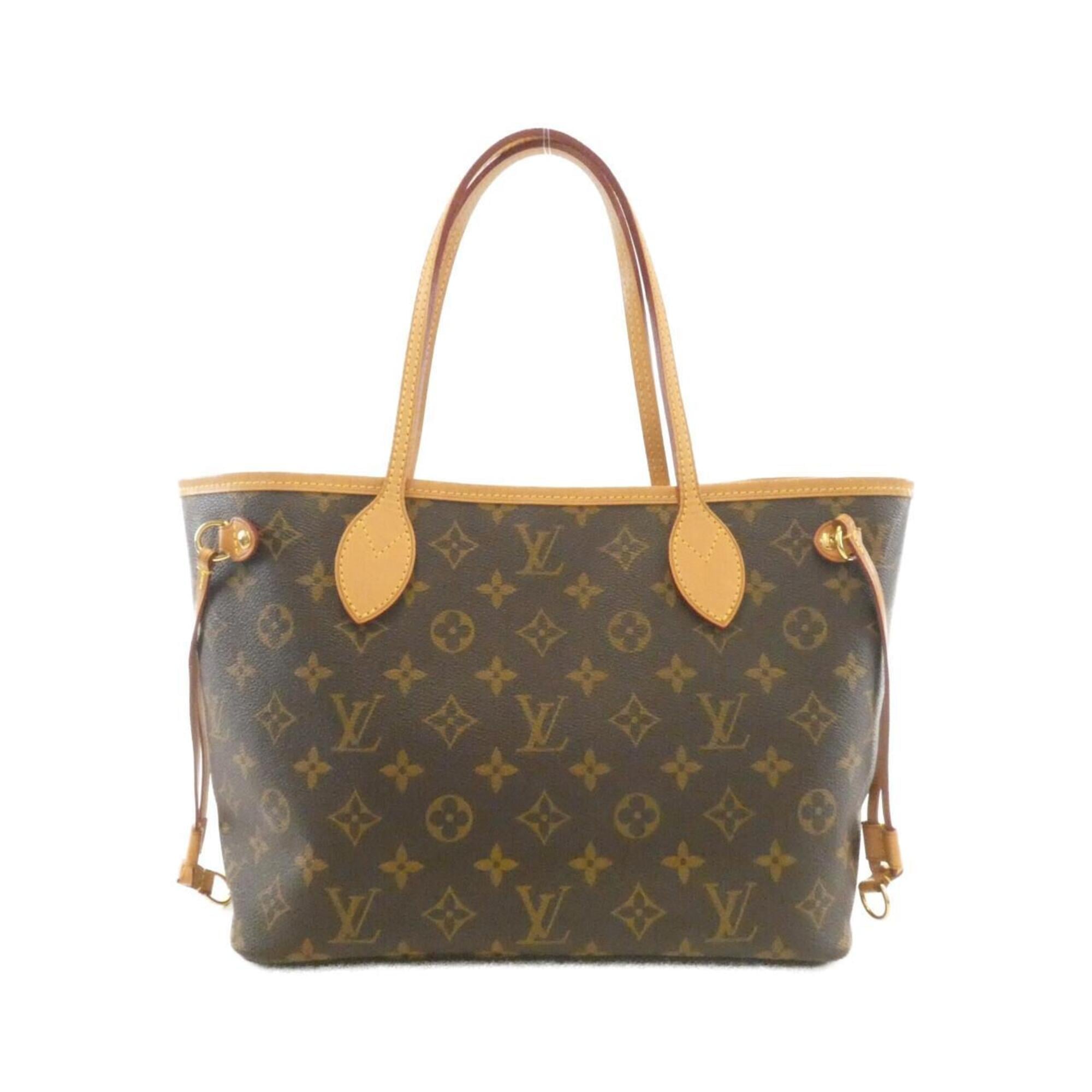 Louis Vuitton Marron Coated Canvas Handbag (Pre-Owned)