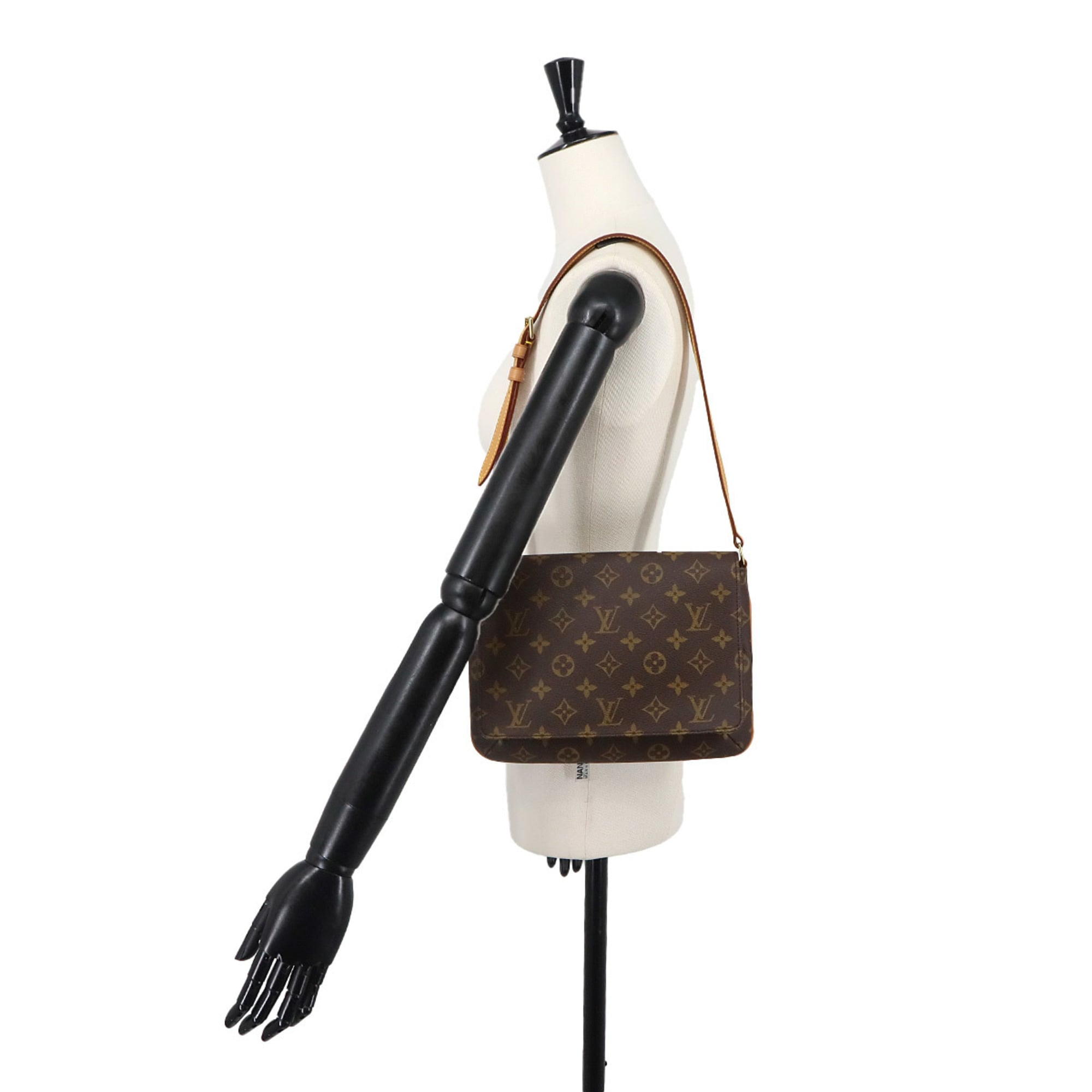 Louis Vuitton Brown Monogram Monogram Canvas Handbag Shoulder Bag (Pre-Owned)