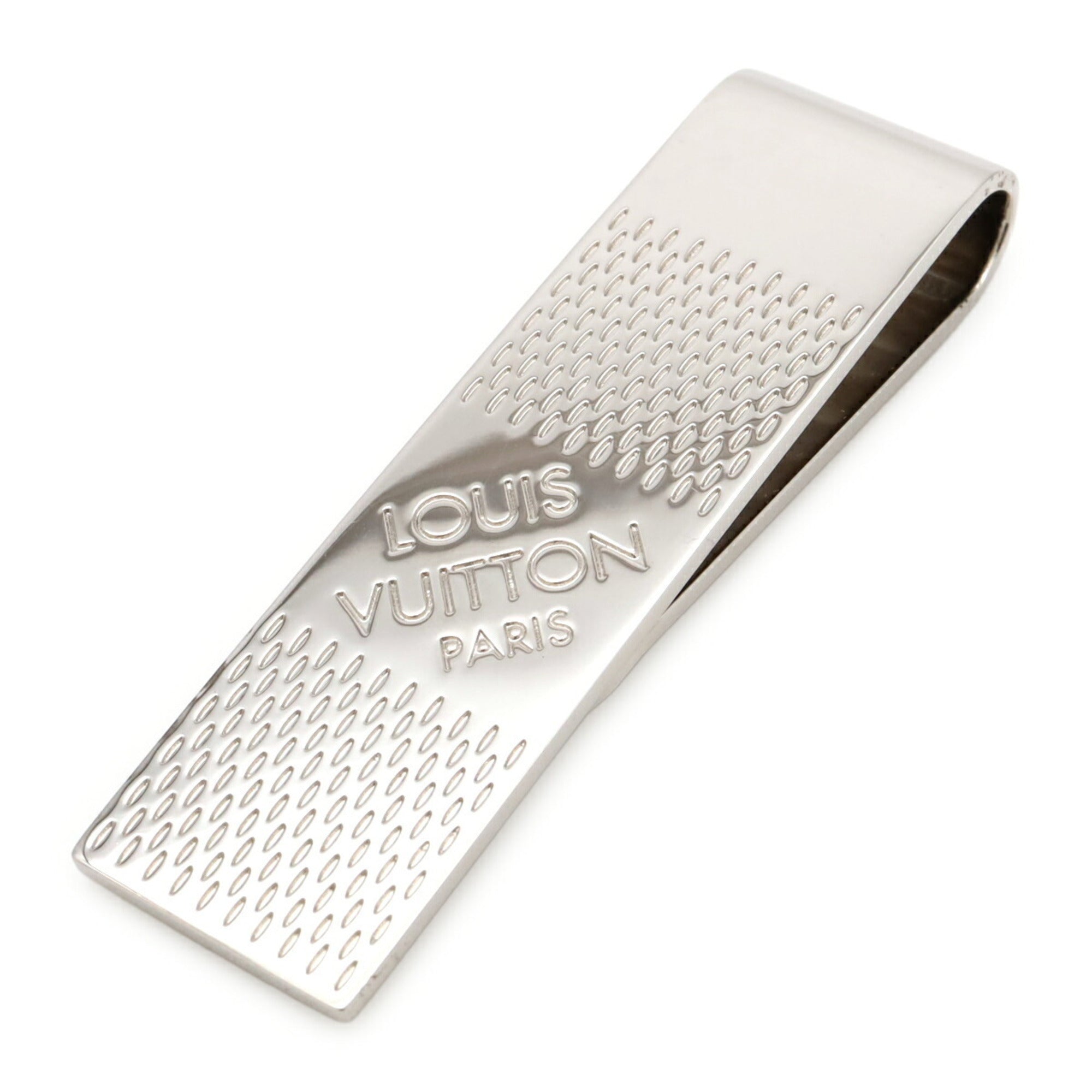 Louis Vuitton Silver Metal Money Clip (Pre-Owned)