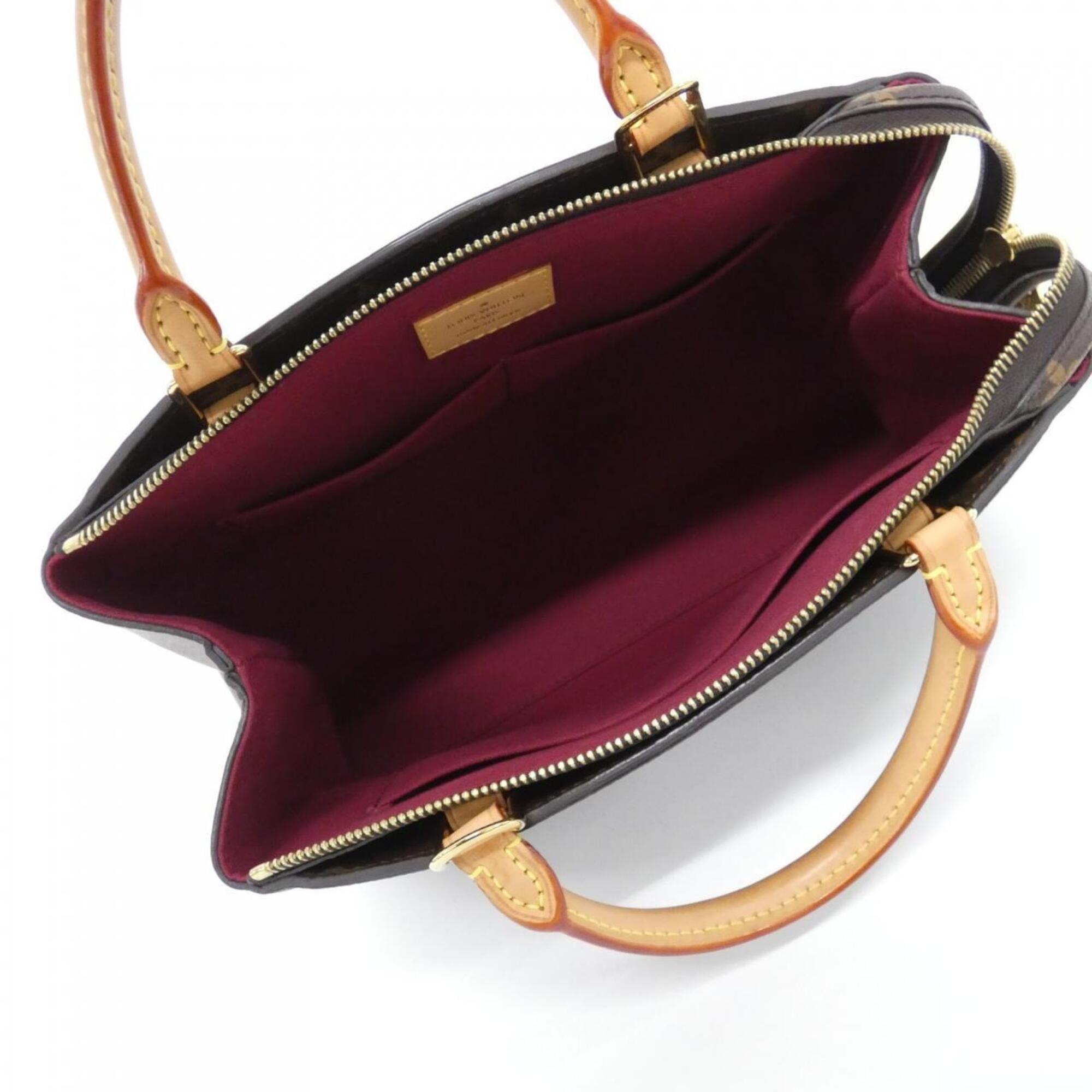 Louis Vuitton Brown Coated Canvas Handbag (Pre-Owned)