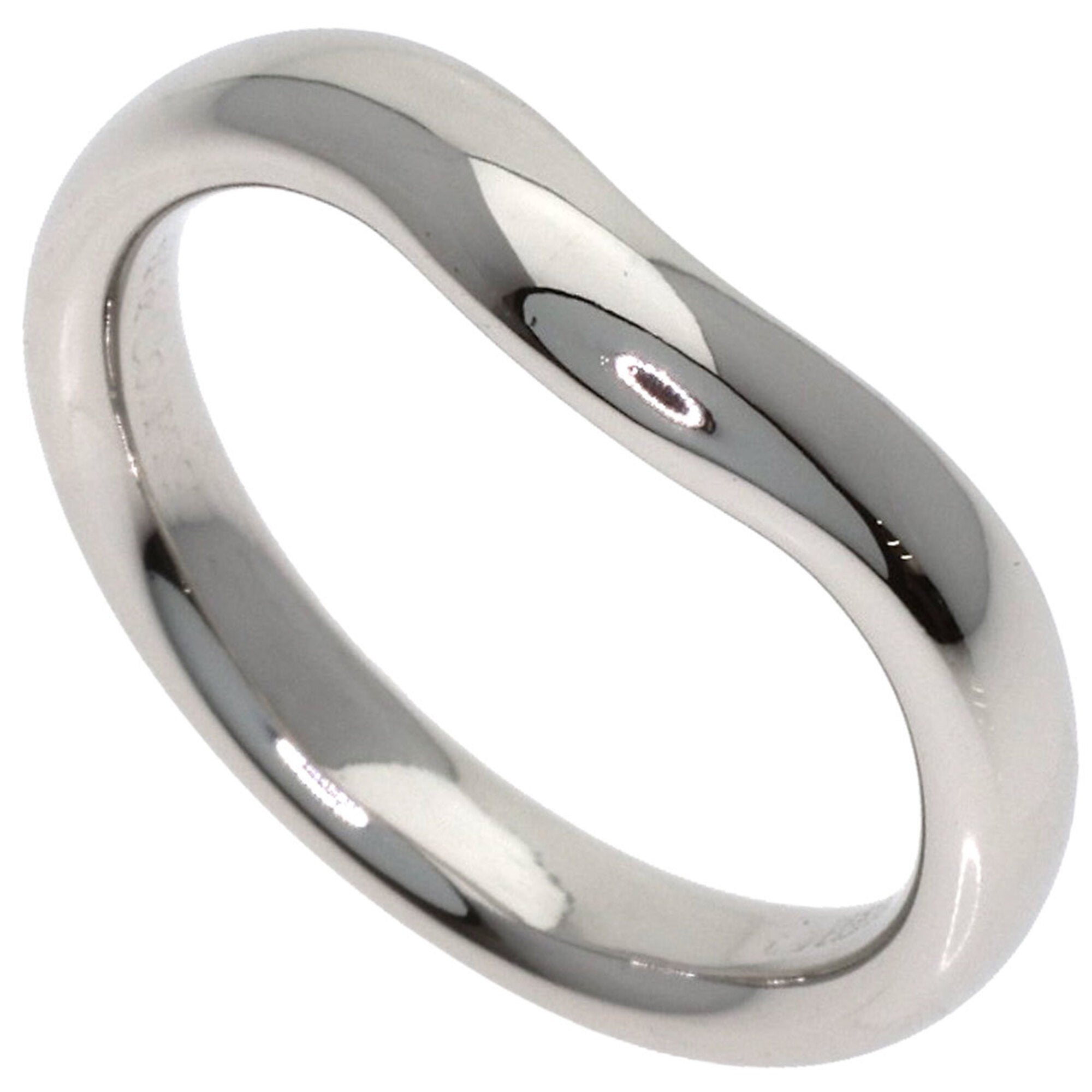 Tiffany Platinum 950 Band Ring (Pre-Owned)