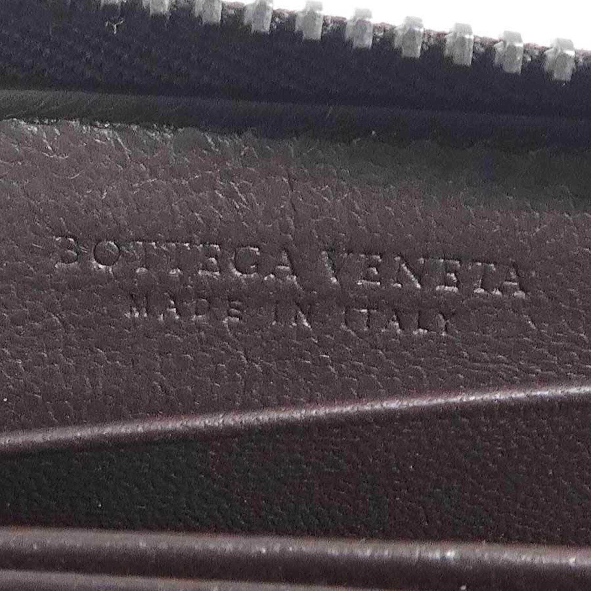Bottega Veneta Brown Intrecciato Coin Purse/Coin Case (Pre-Owned)