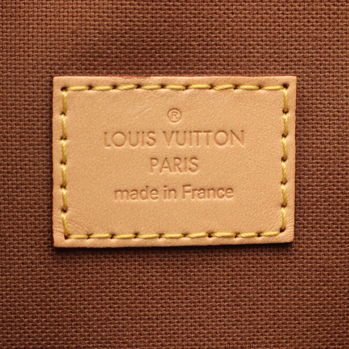 Louis Vuitton Brown Pvc Leather Backpack Handbag (Pre-Owned)