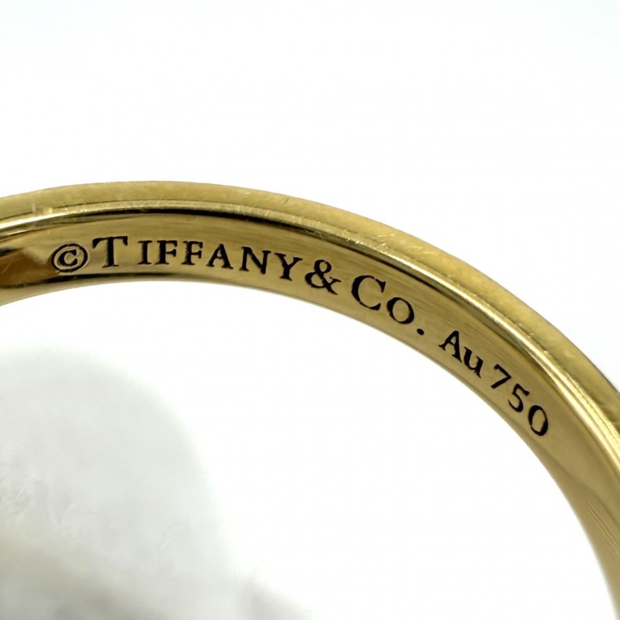 Tiffany Yellow Gold (18K) Band Ring (Pre-Owned)