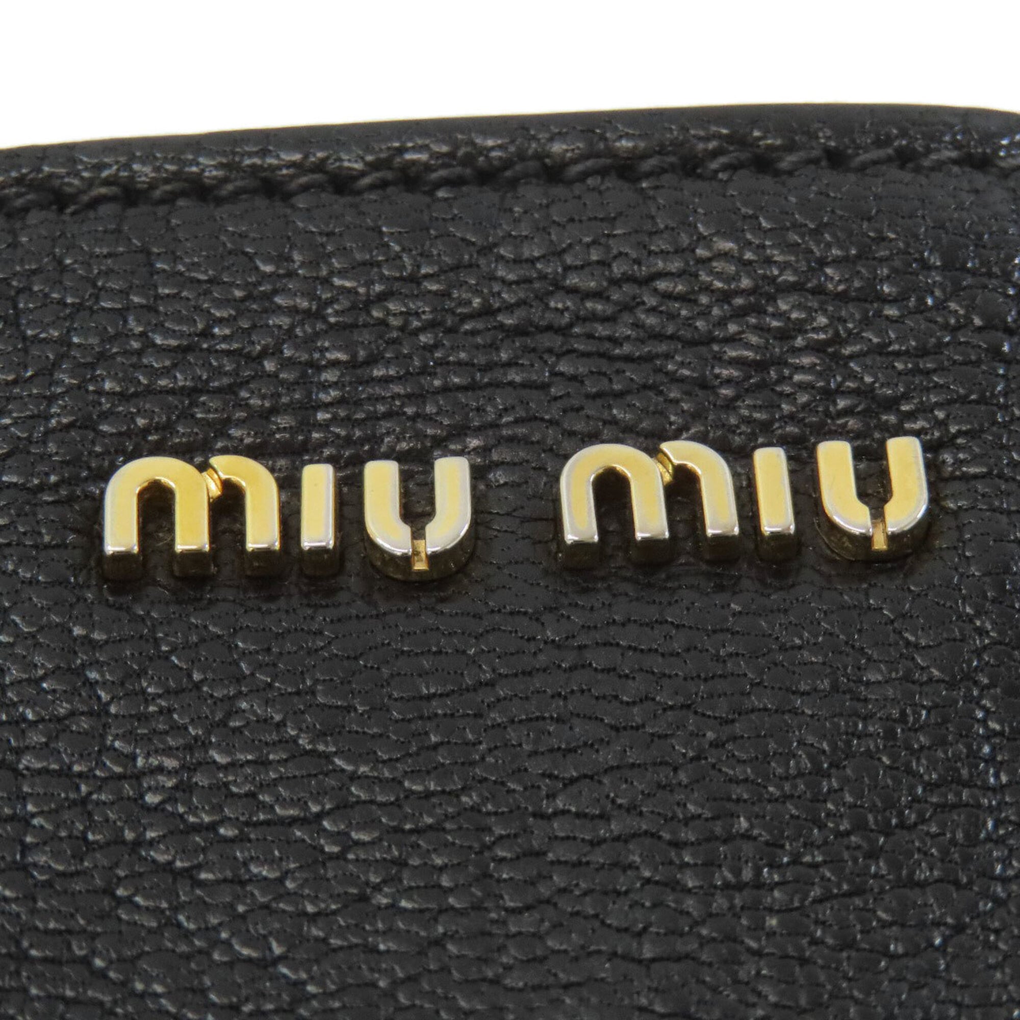 Miu Miu Black Leather Tote Bag (Pre-Owned)