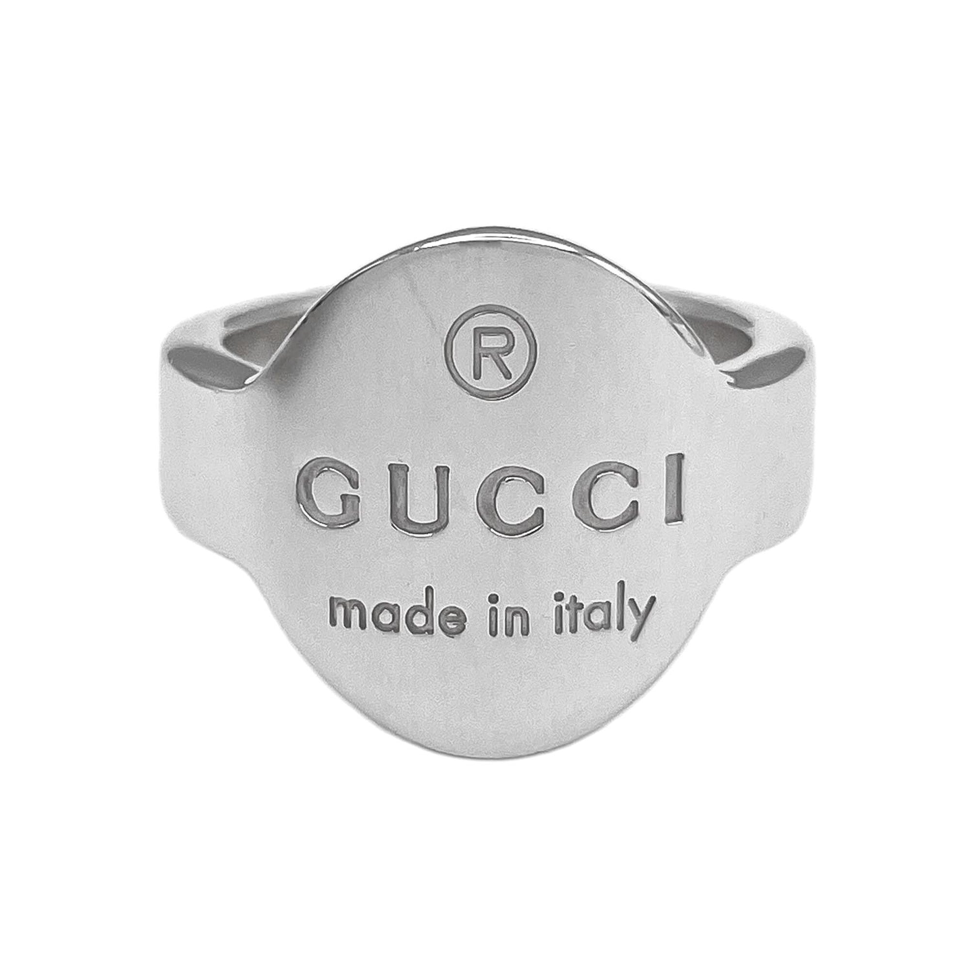 Gucci Silver Silver 925 Band Ring (Pre-Owned)