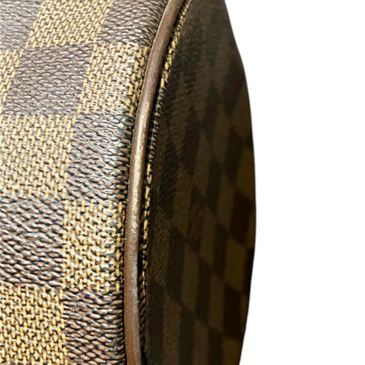Louis Vuitton Brown Galle Damier Canvas Handbag (Pre-Owned)