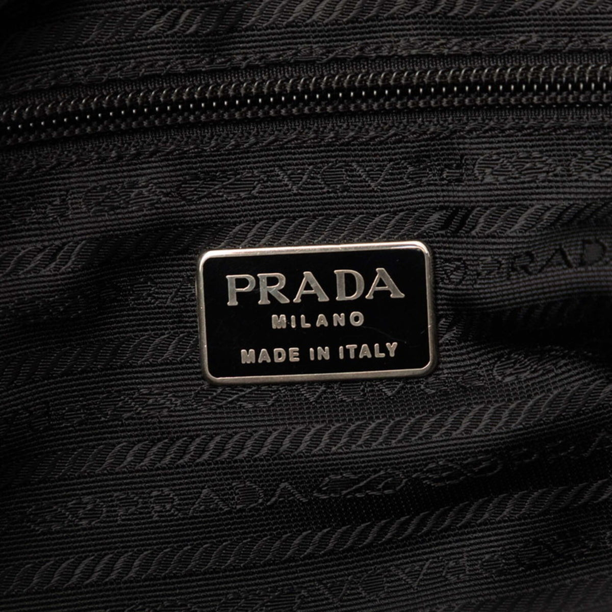 Prada Black Nylon Handbag (Pre-Owned)