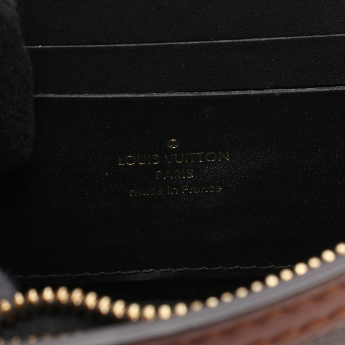Louis Vuitton Beige Brown Coated Canvas Pvc Monogram Reverse Leather Shoulder Bag (Pre-Owned)