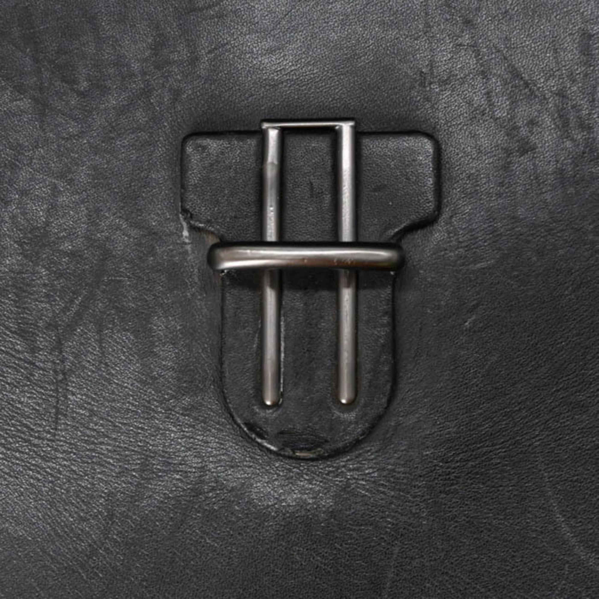 Bottega Veneta Black Leather Briefcase (Pre-Owned)