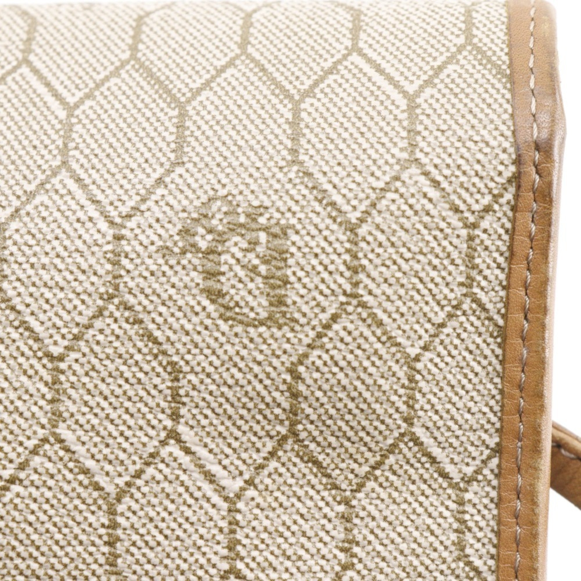 Christian Dior Beige Pvc Shoulder Bag (Pre-Owned)