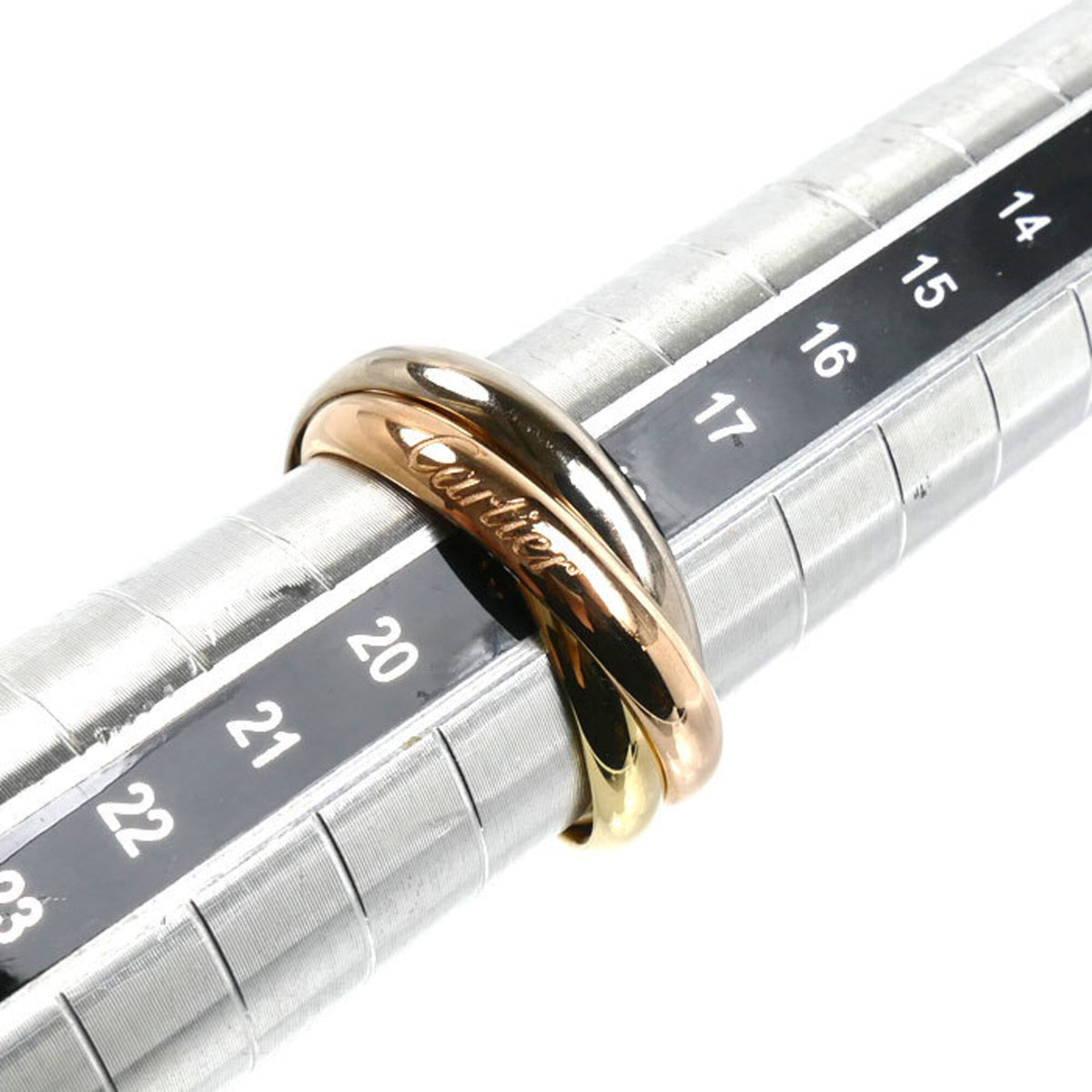 Cartier Yellow Gold (18K) Pink Gold (18K) White Gold (18K) Band Ring (Pre-Owned)