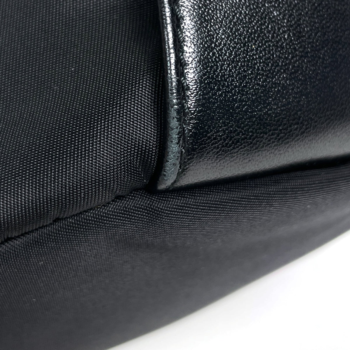 Prada Black Nylon Handbag (Pre-Owned)