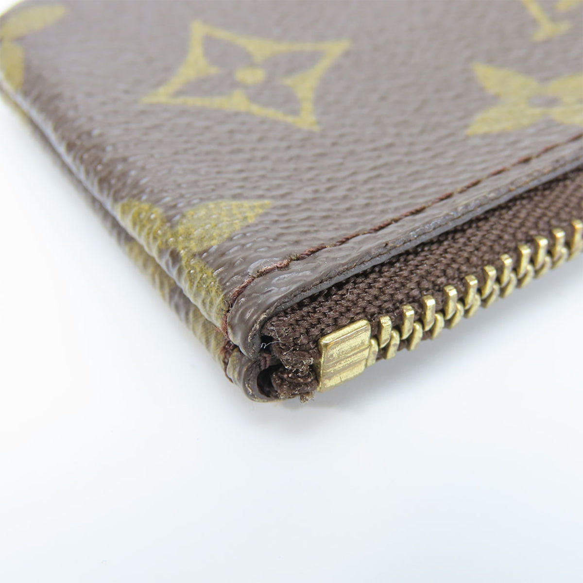 Louis Vuitton Brown Monogram Coin Purse/Coin Case (Pre-Owned)