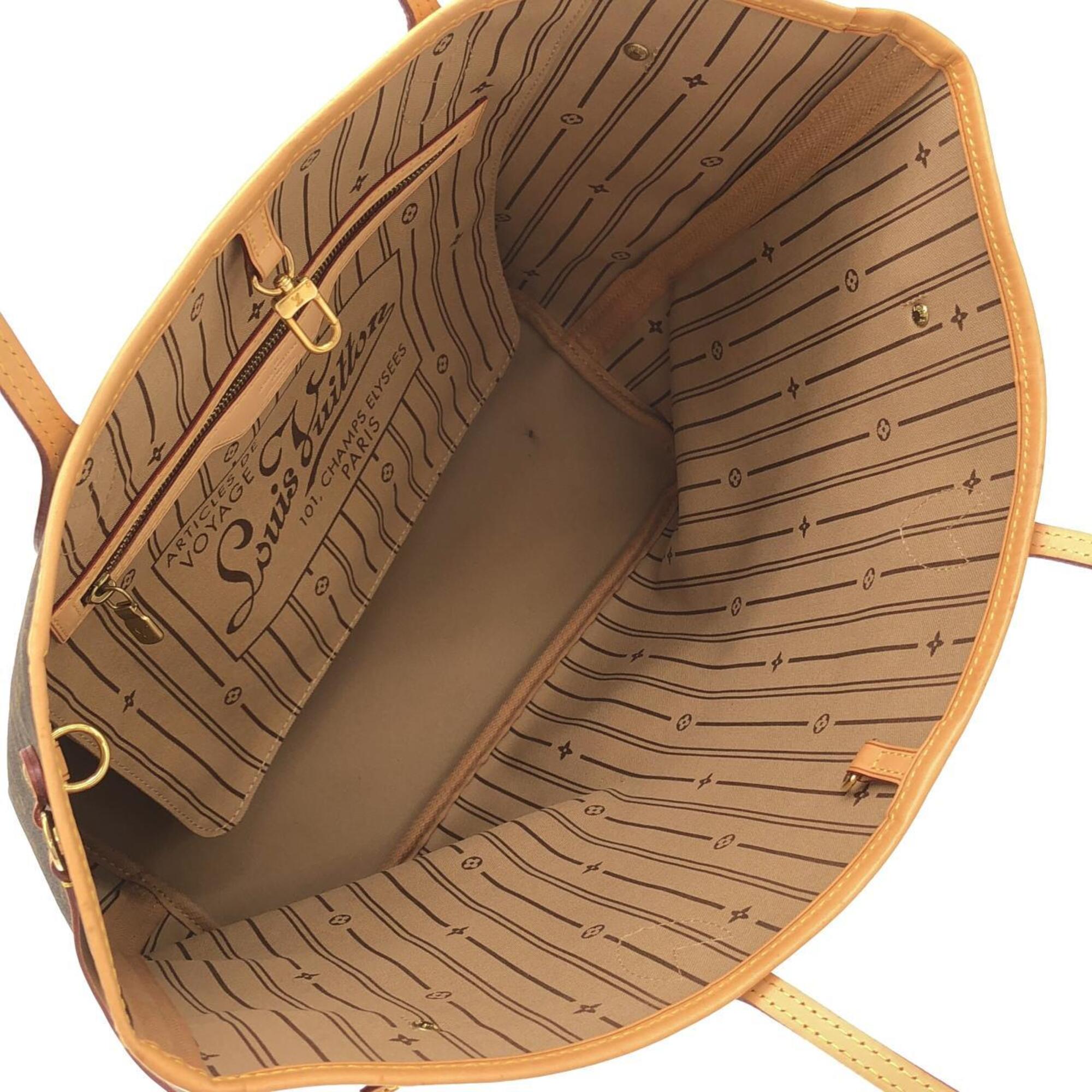 Louis Vuitton Marron Coated Canvas Handbag (Pre-Owned)