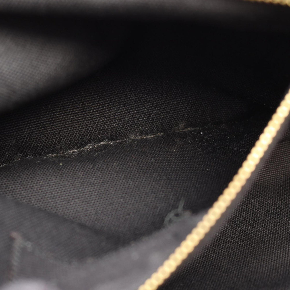 Prada Canapa Black Canvas Handbag Tote Bag (Pre-Owned)