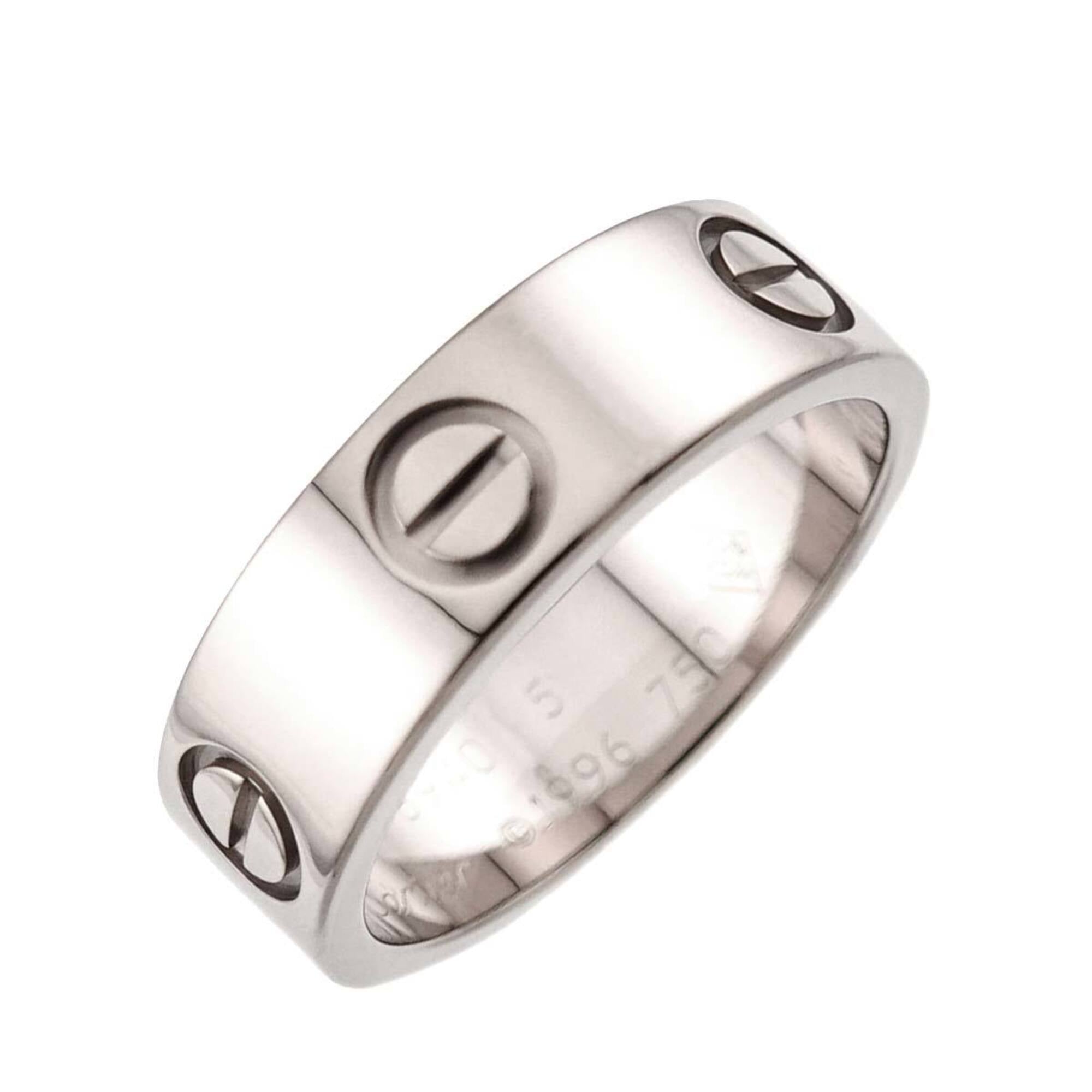 Cartier White Gold (18K) Band Ring (Pre-Owned)