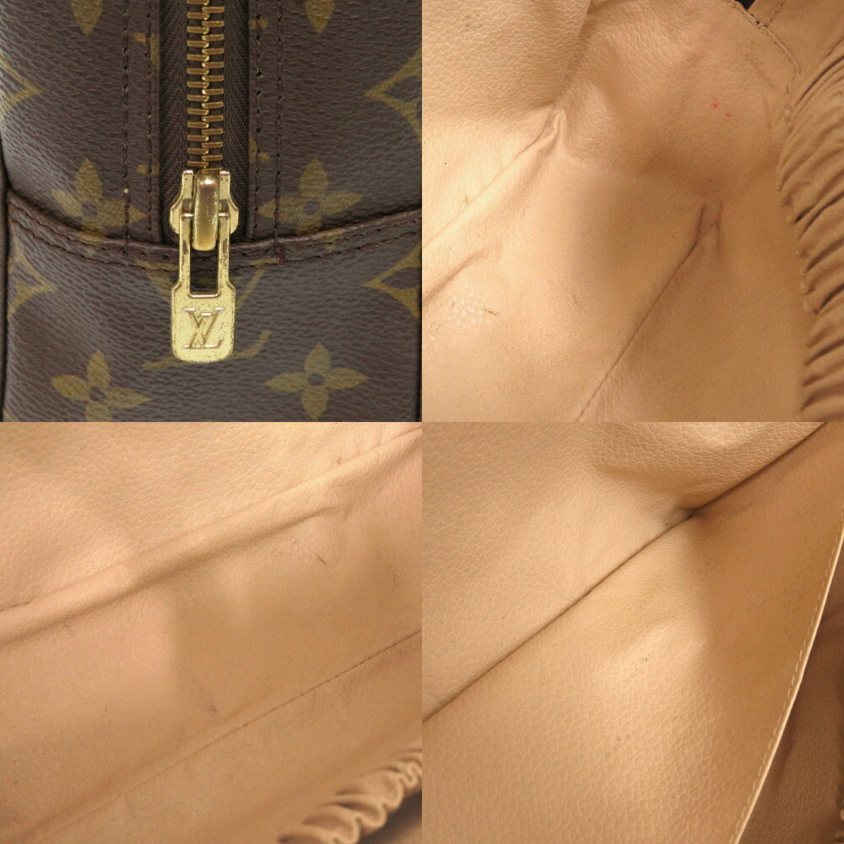 Louis Vuitton Brown Monogram Monogram Pouch (Pre-Owned)