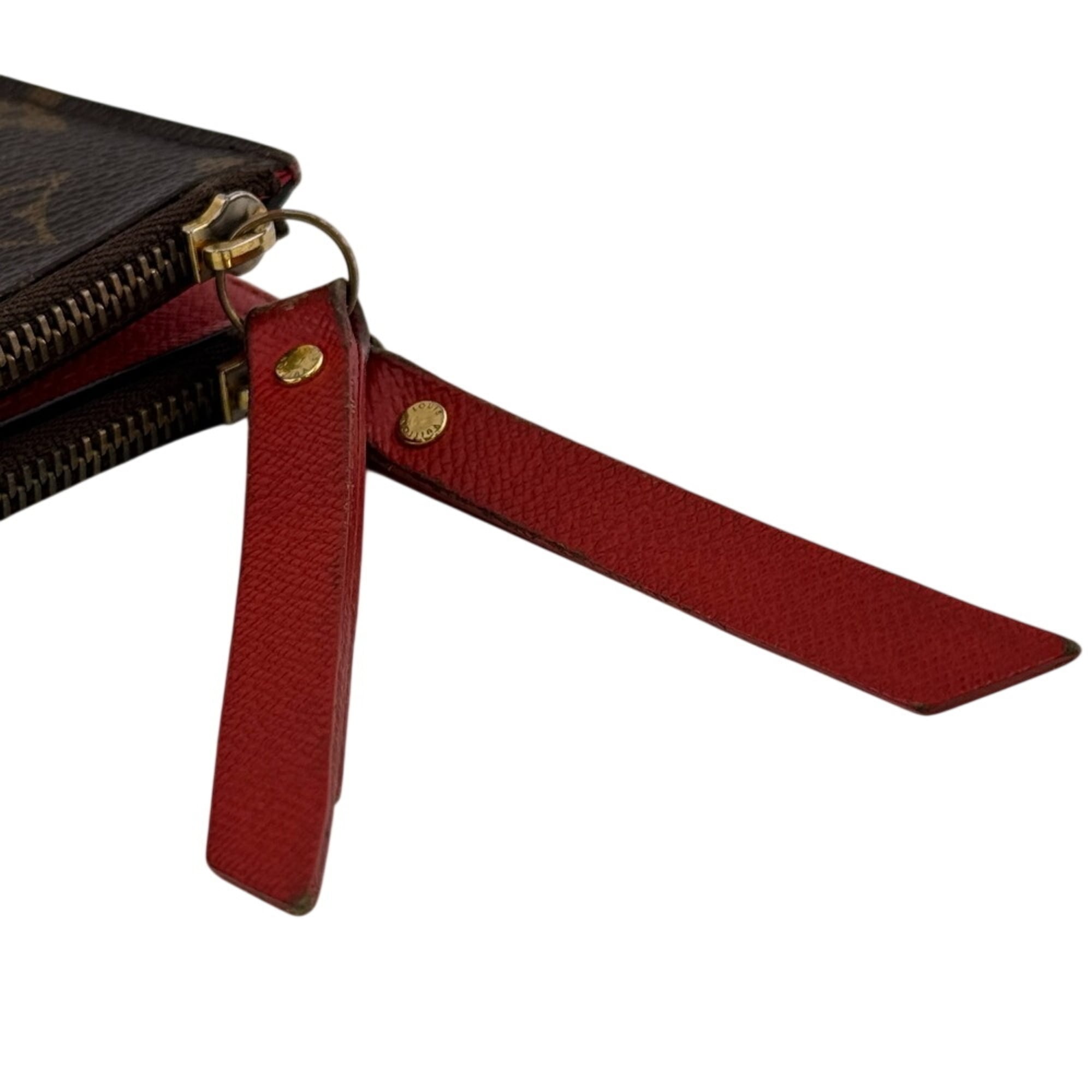 Louis Vuitton Monogram Brown Coquelicots Monogram Monogram Long Wallet (Bi-Fold) (Pre-Owned)