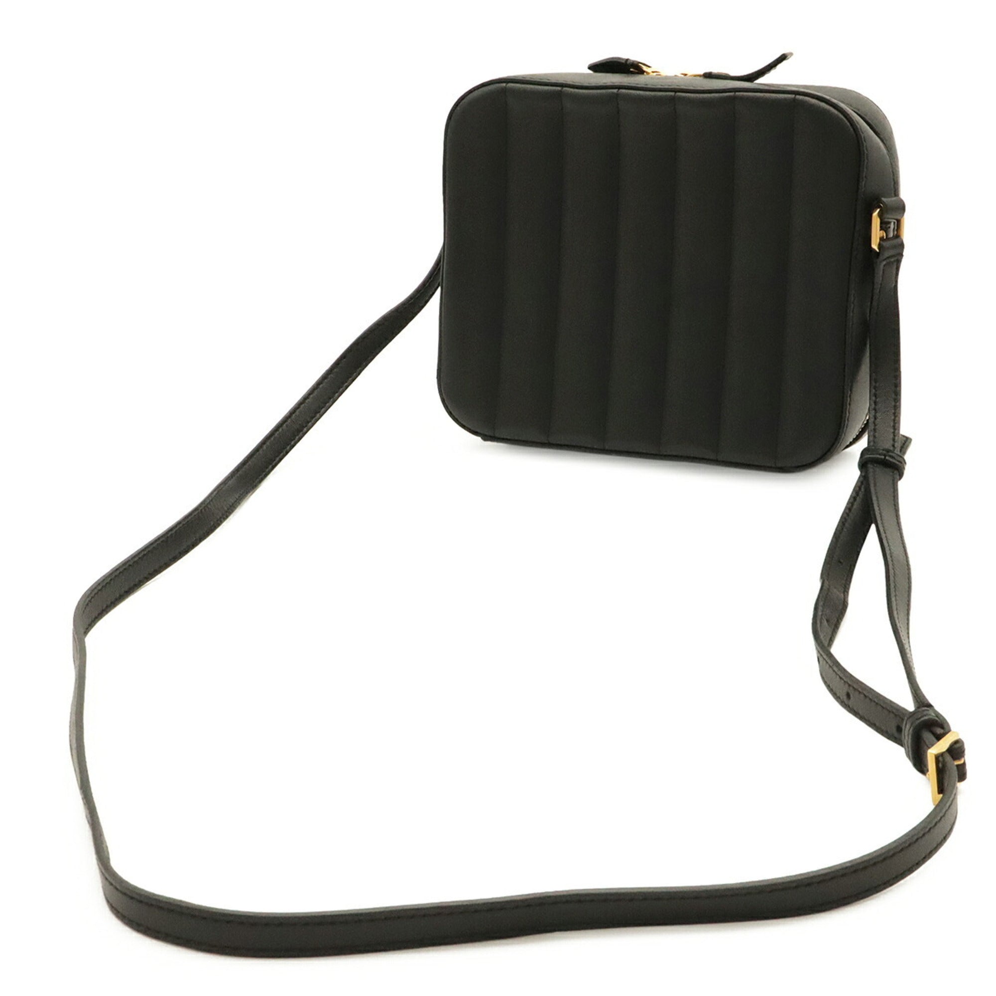 Yves Saint Laurent Black Leather Shoulder Bag (Pre-Owned)