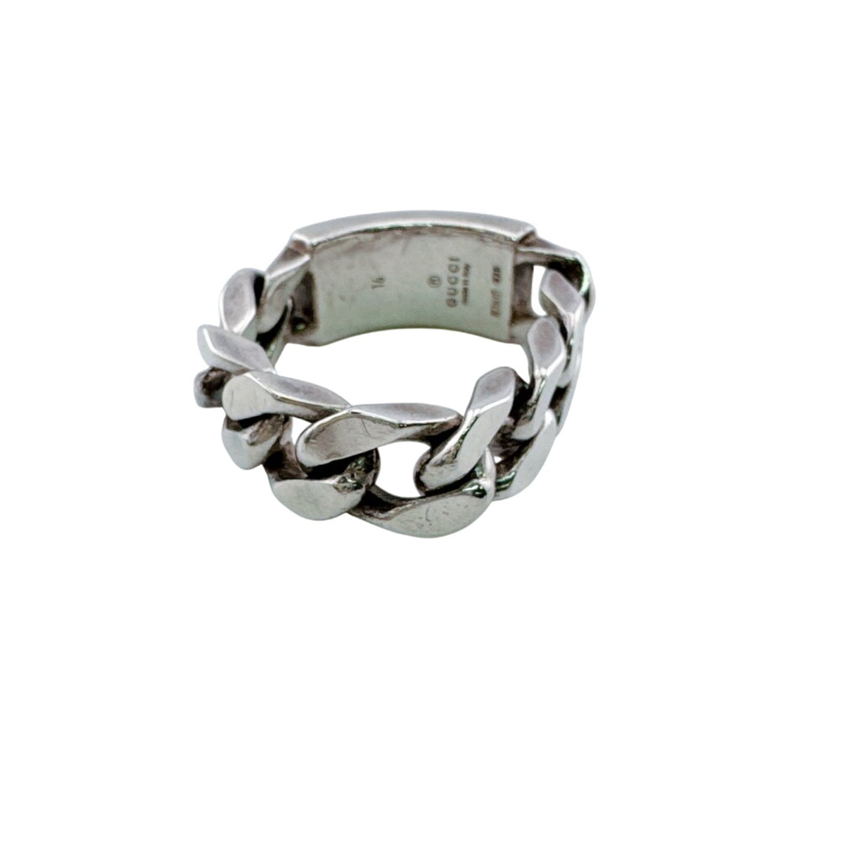 Gucci Silver Silver 925 Band Ring (Pre-Owned)