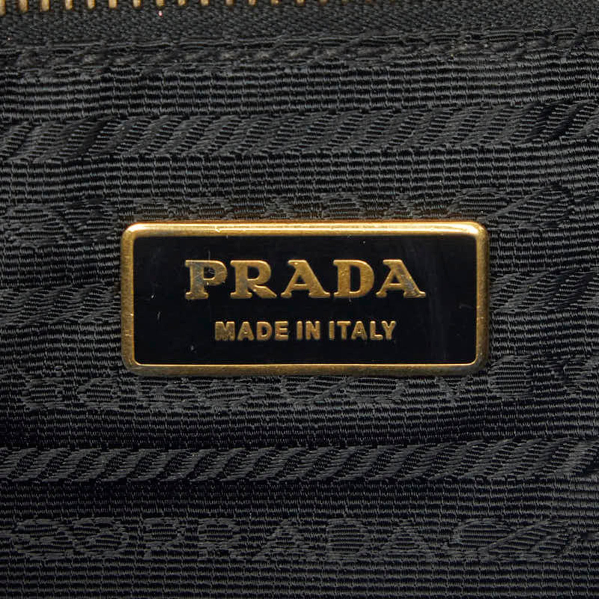 Prada Black Leather Tote Bag (Pre-Owned)