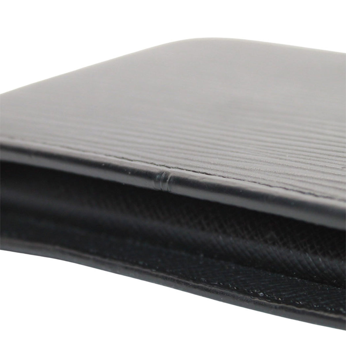 Louis Vuitton Black Monogram Eclipse Noir Epi Leather Wallet (Bi-Fold) (Pre-Owned)